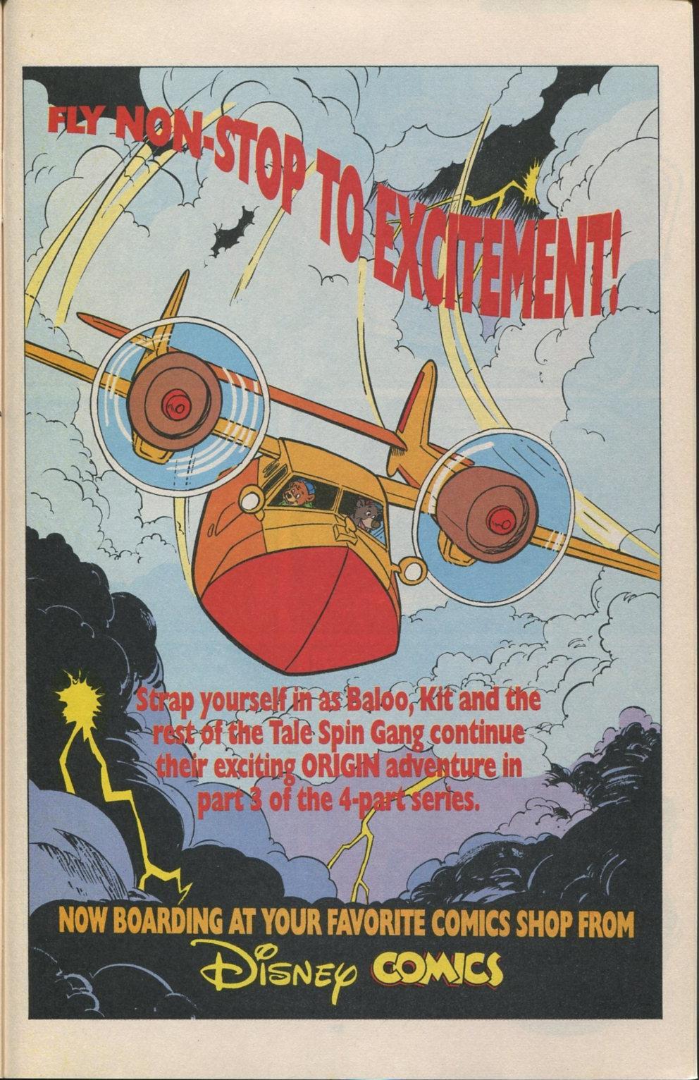 Read online Disney's Tale Spin Limited Series: ''Take Off'' comic -  Issue #3 - 32