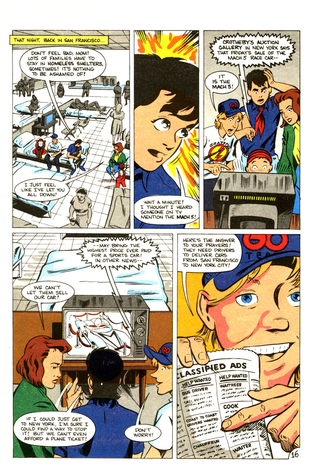 Read online Speed Racer (1987) comic -  Issue #30 - 21