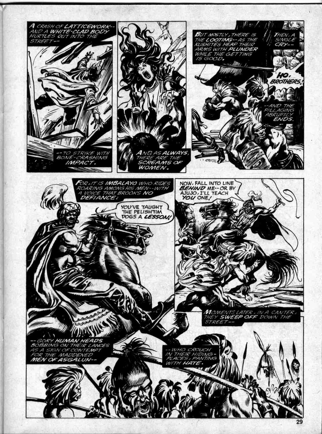 Read online The Savage Sword Of Conan comic -  Issue #36 - 29