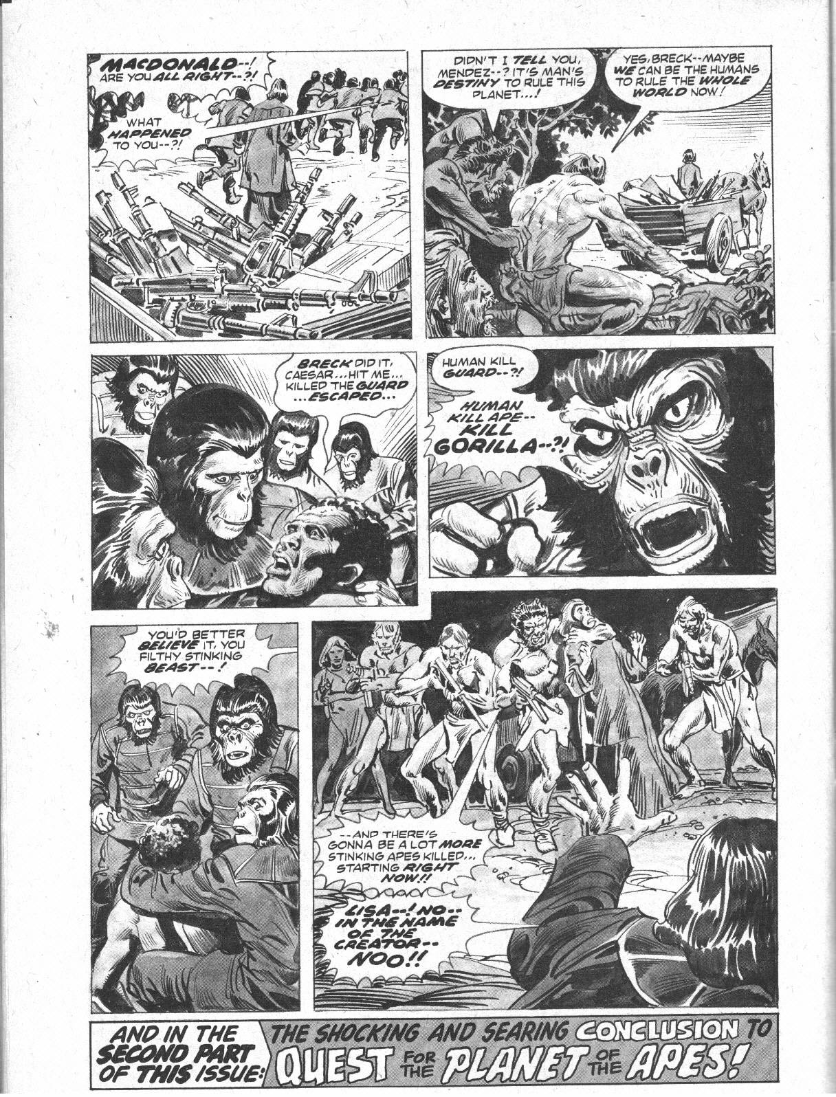 Read online Planet of the Apes comic -  Issue #22 - 20