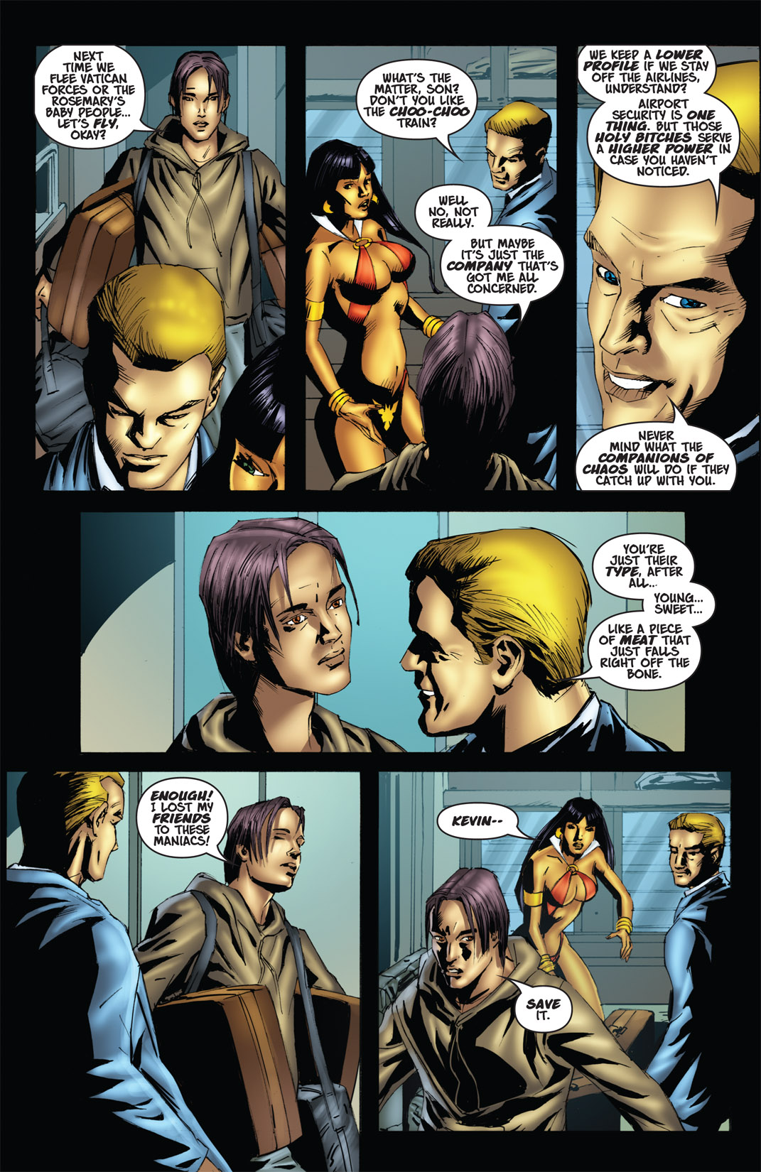 Read online Vampirella and the Scarlet Legion comic -  Issue # TPB - 68