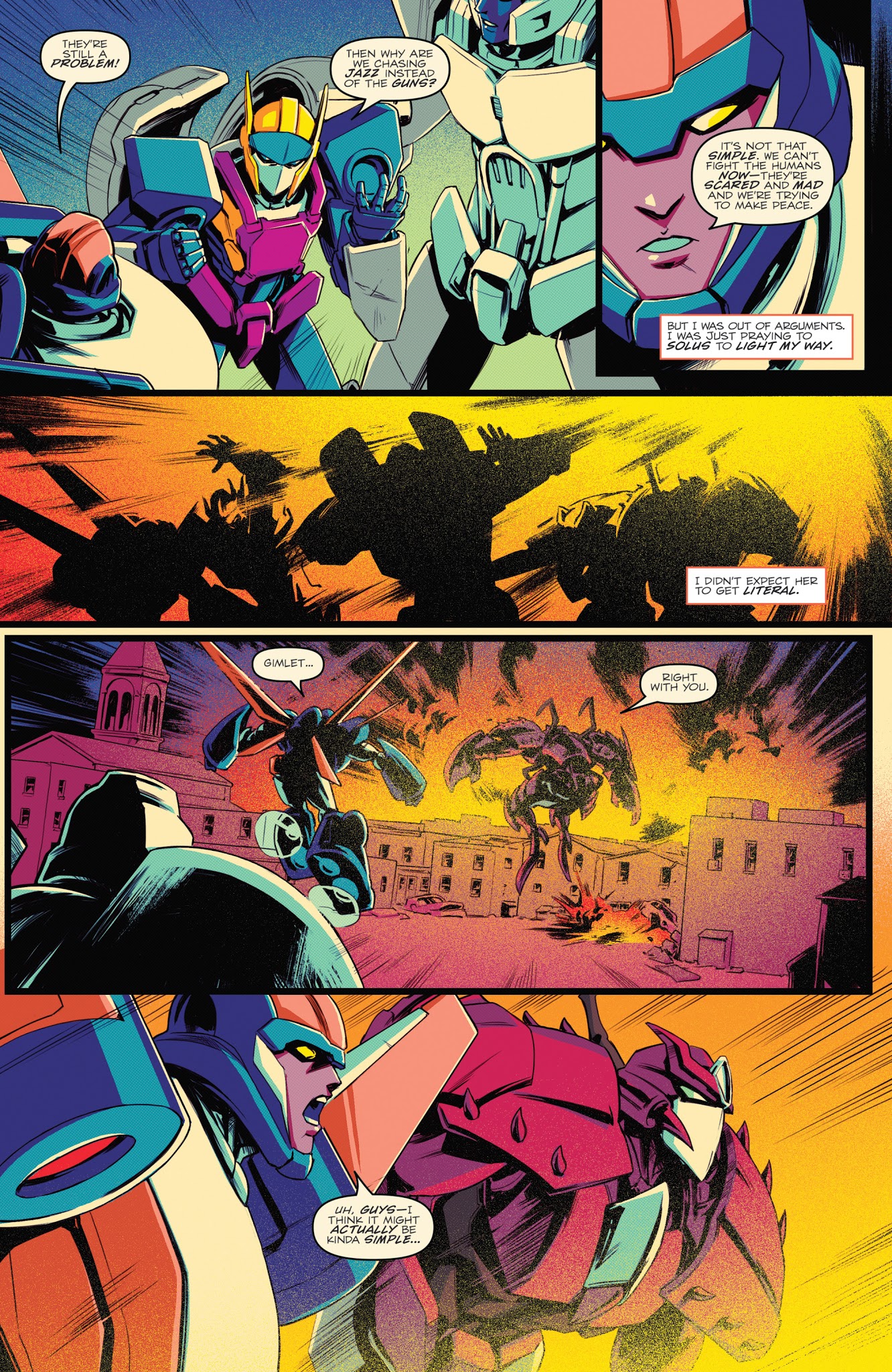 Read online Optimus Prime comic -  Issue #11 - 23