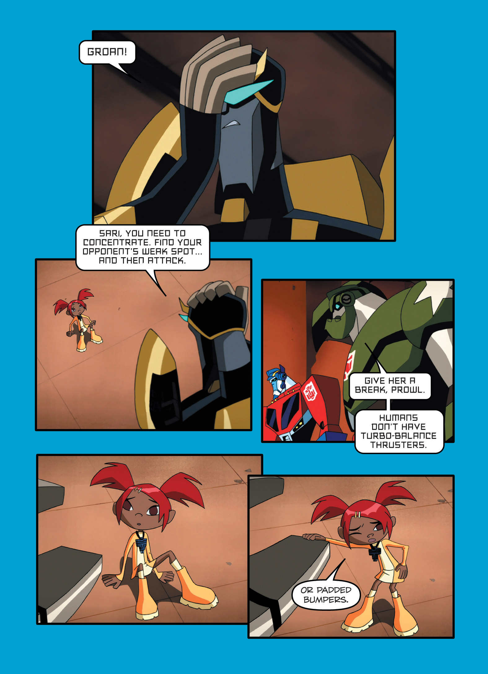 Read online Transformers Animated comic -  Issue #5 - 16