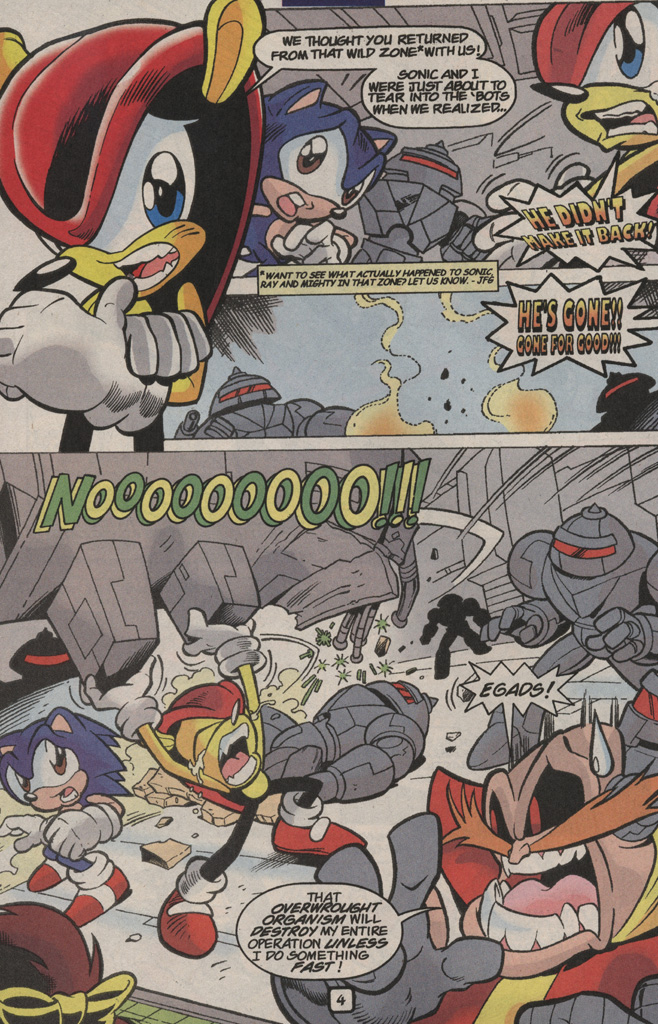 Read online Knuckles the Echidna comic -  Issue #28 - 28