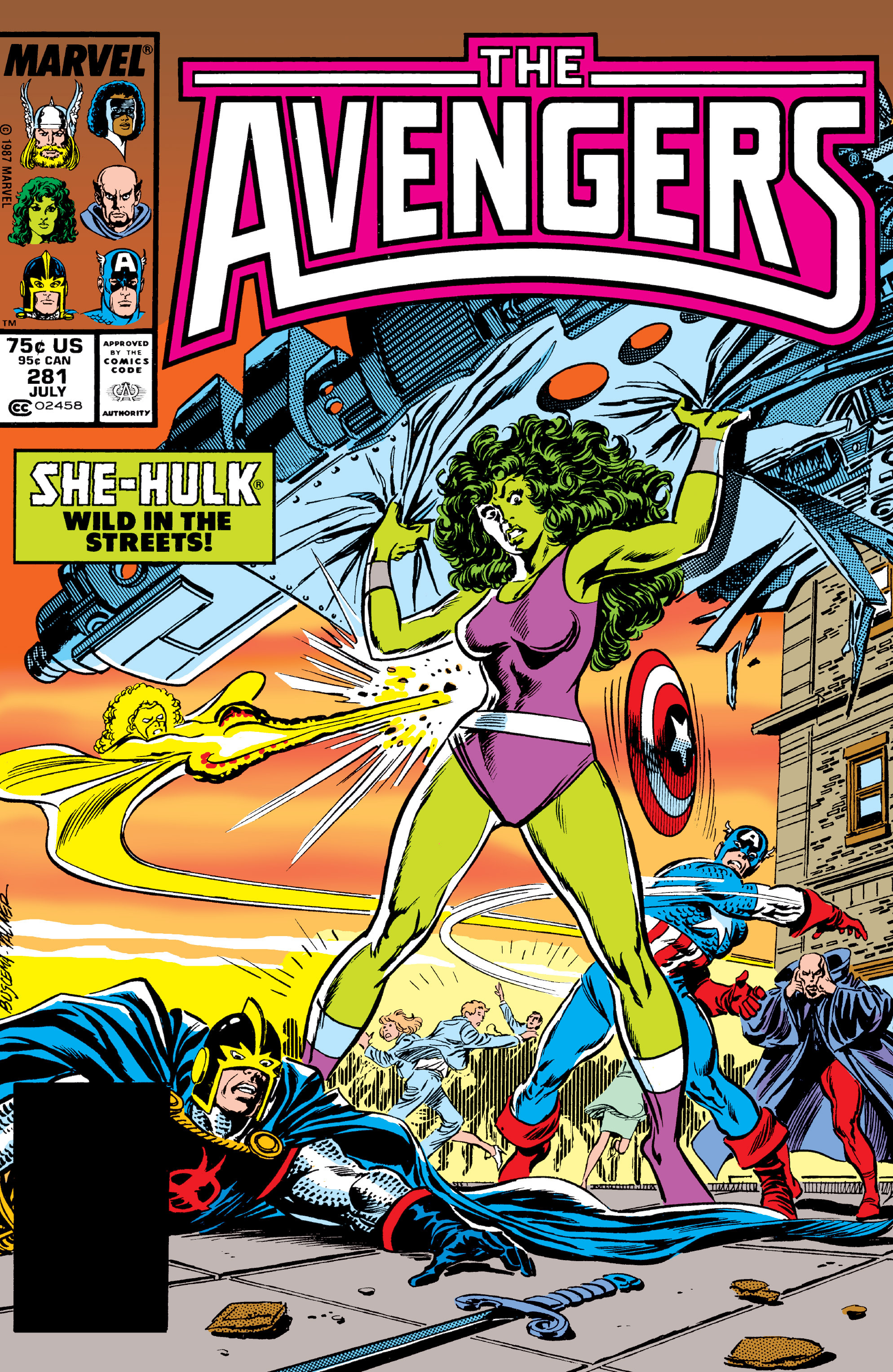 Read online The Avengers (1963) comic -  Issue #281 - 1