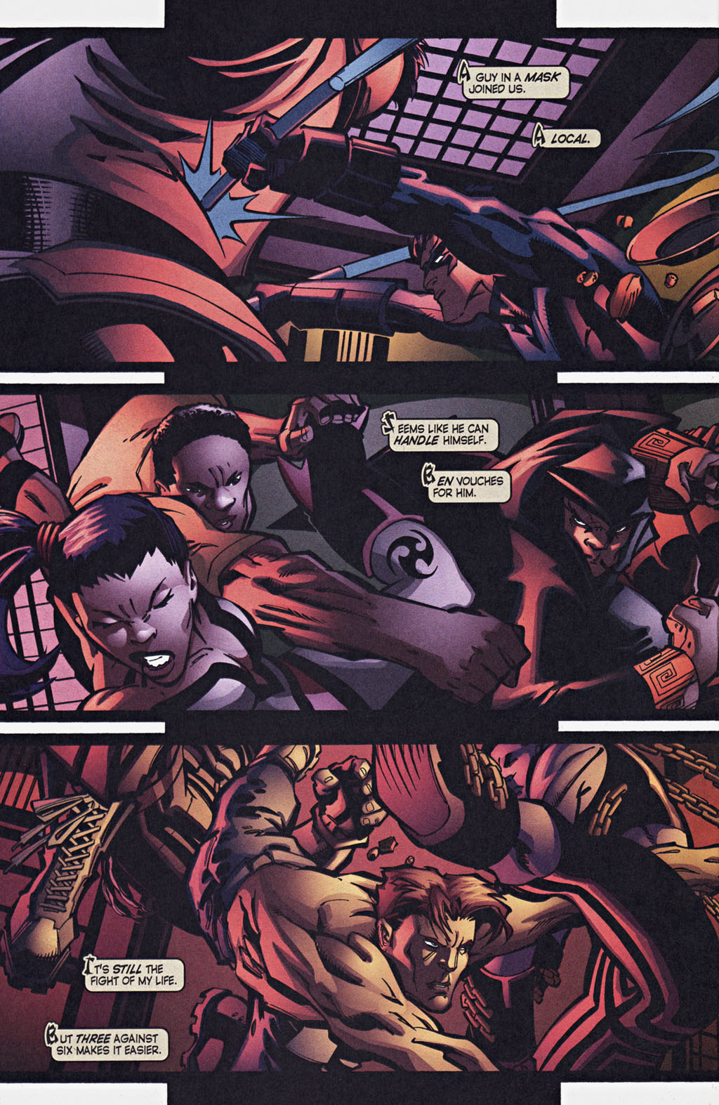 Read online Richard Dragon comic -  Issue #3 - 4