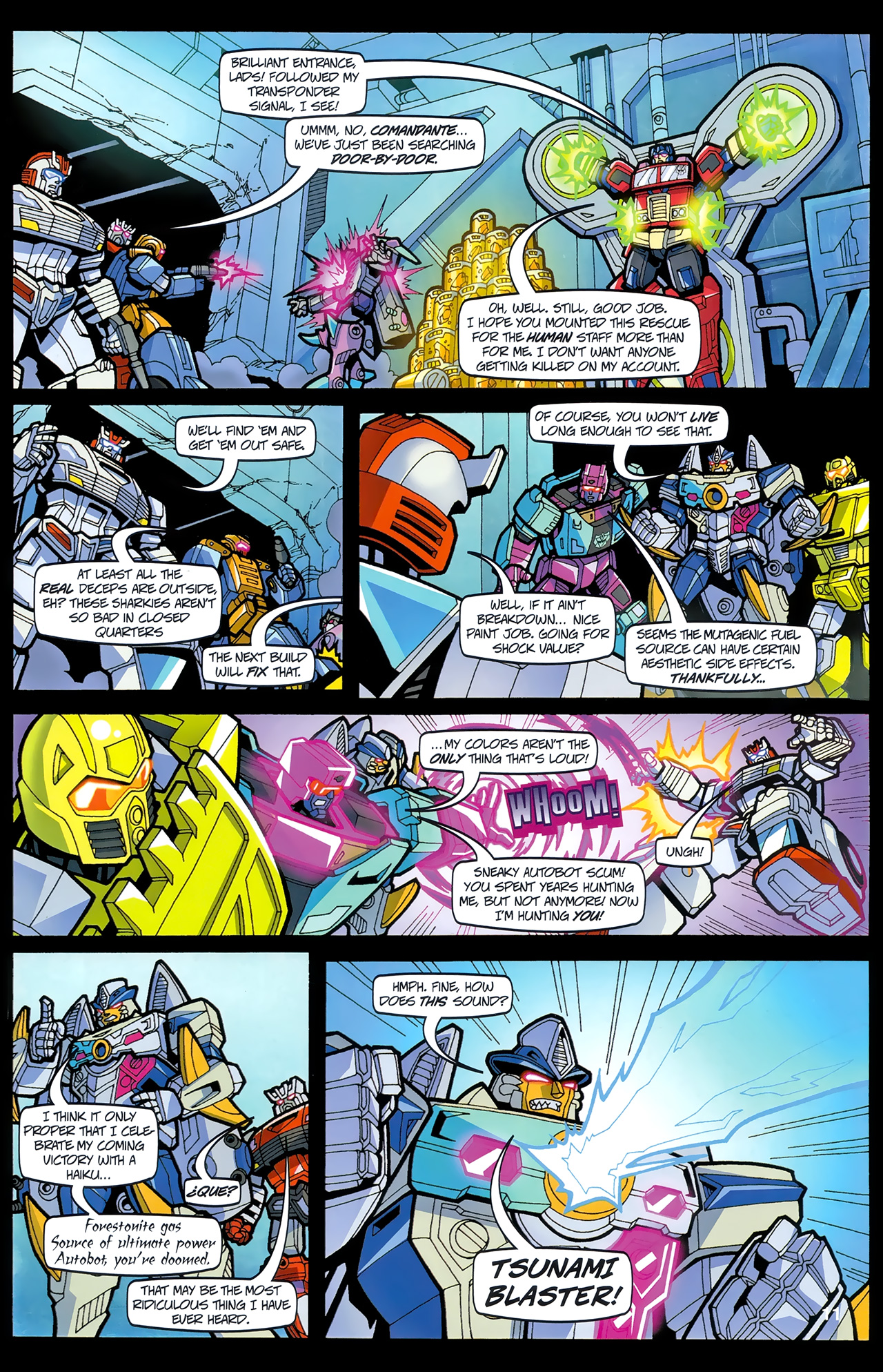 Read online Transformers: Timelines comic -  Issue #5 - 13