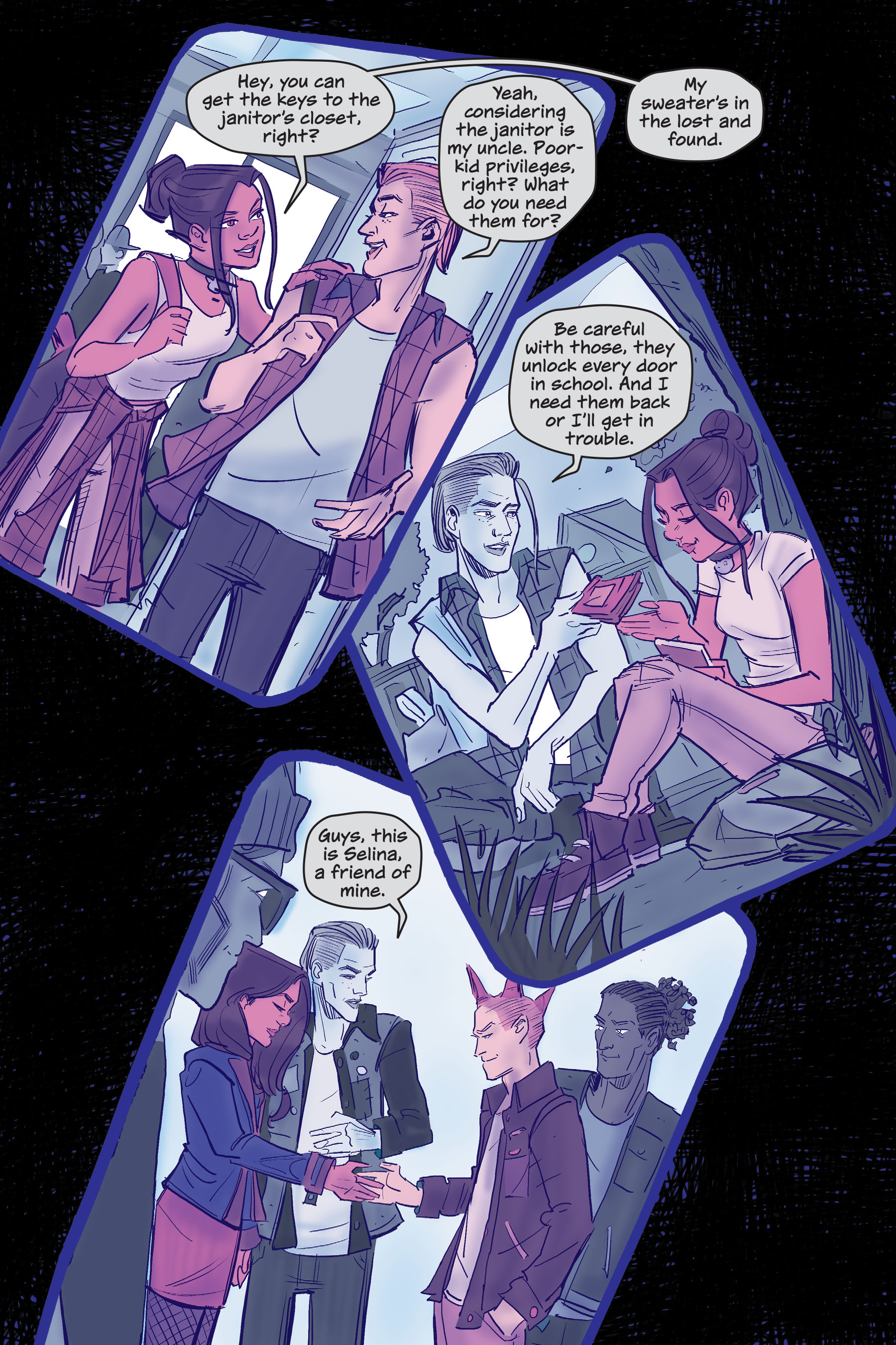 Read online Gotham High comic -  Issue # TPB (Part 2) - 72