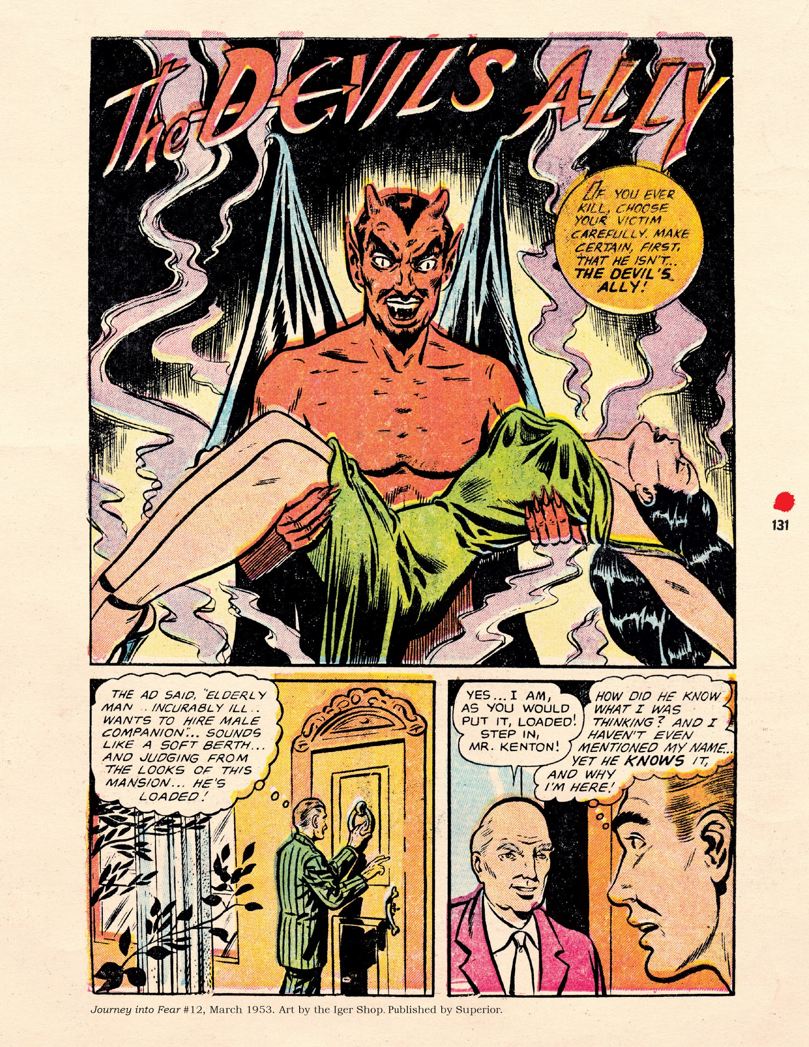 Read online Chilling Archives of Horror Comics comic -  Issue # TPB 14 - 132