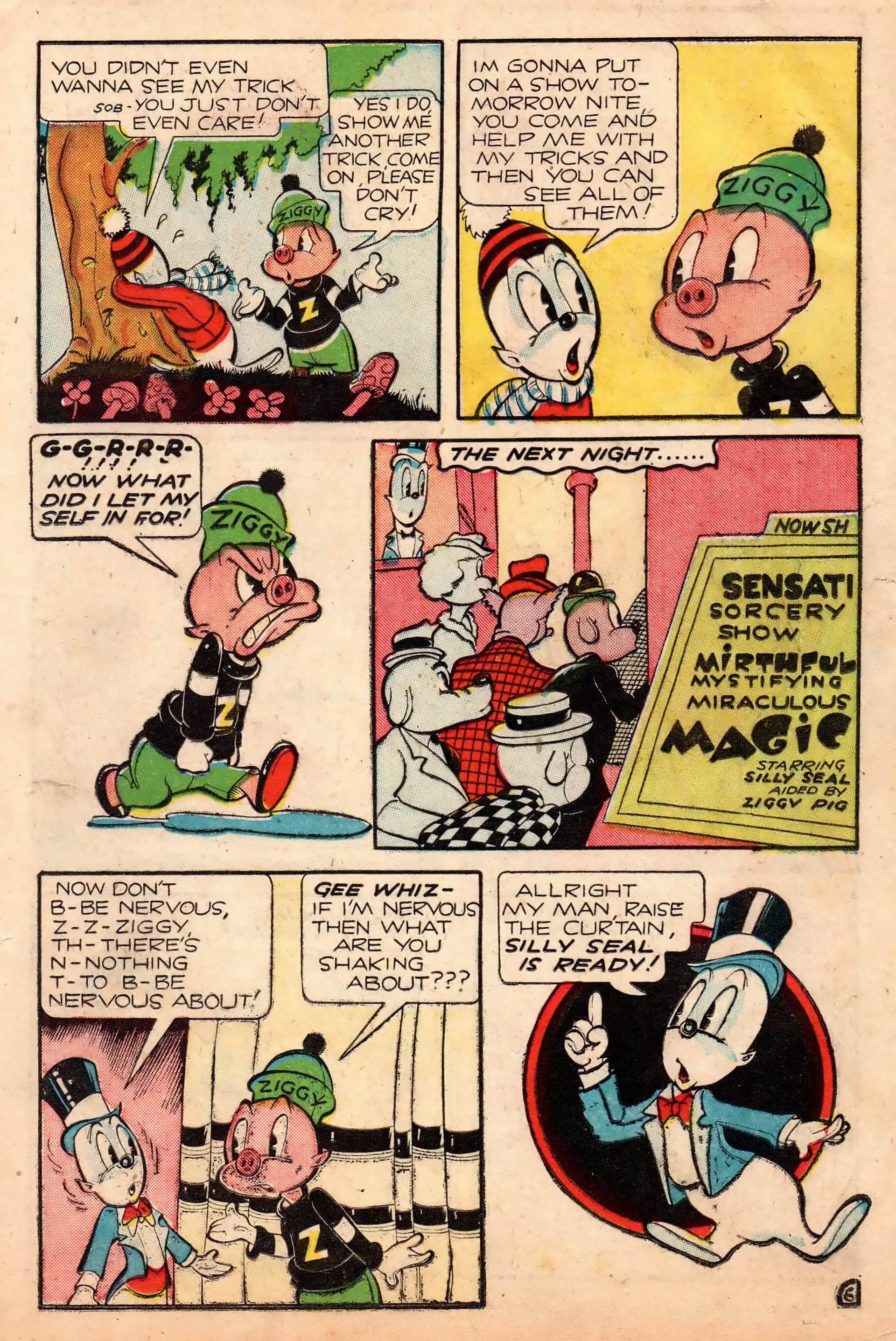Read online Ziggy Pig-Silly Seal Comics (1944) comic -  Issue #2 - 15