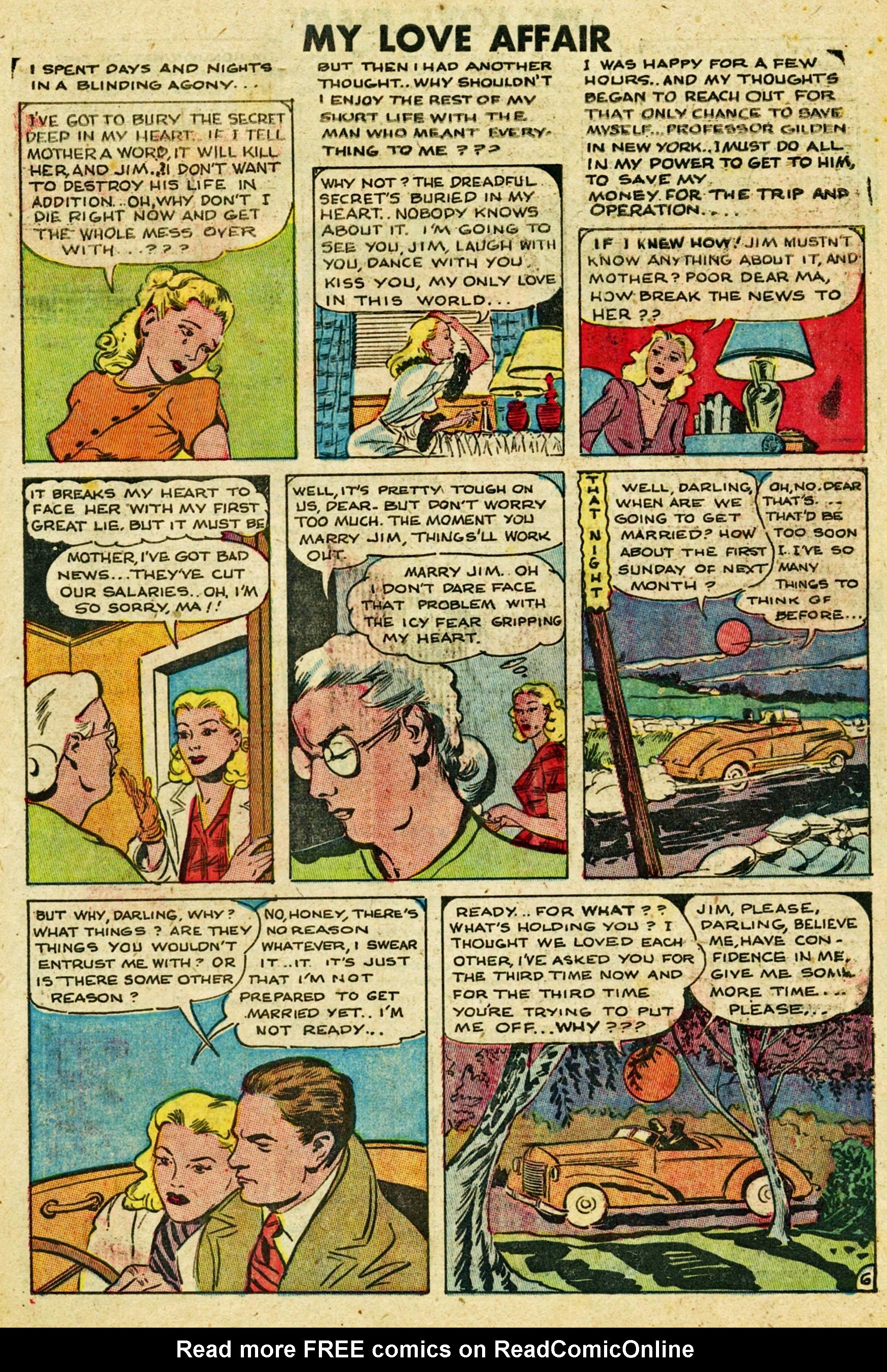 Read online My Love Affair comic -  Issue #2 - 8