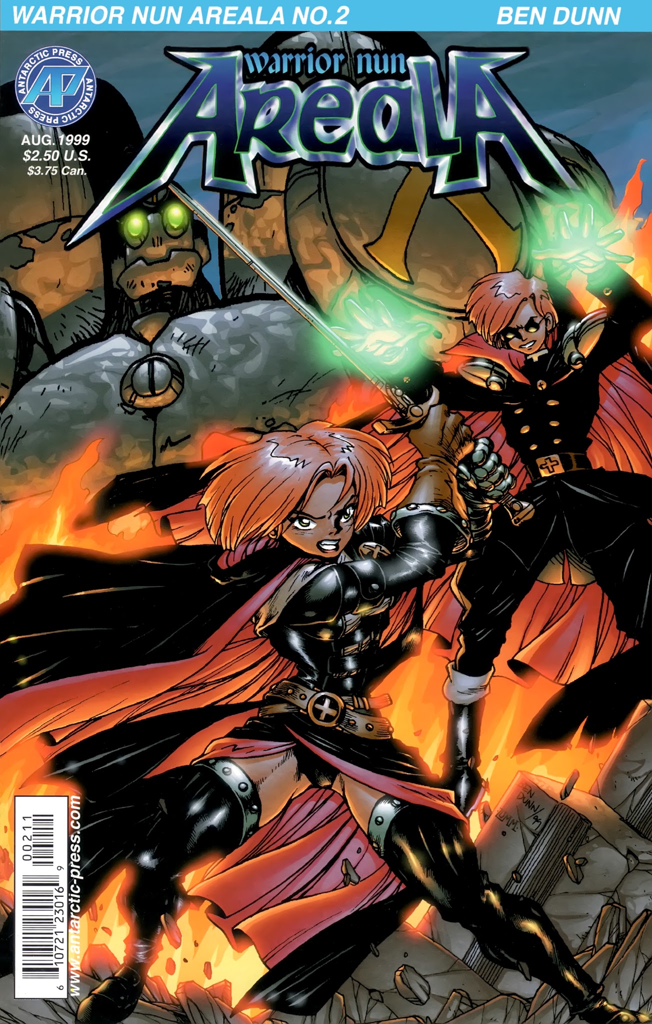 Read online Warrior Nun Areala (1999) comic -  Issue #2 - 1