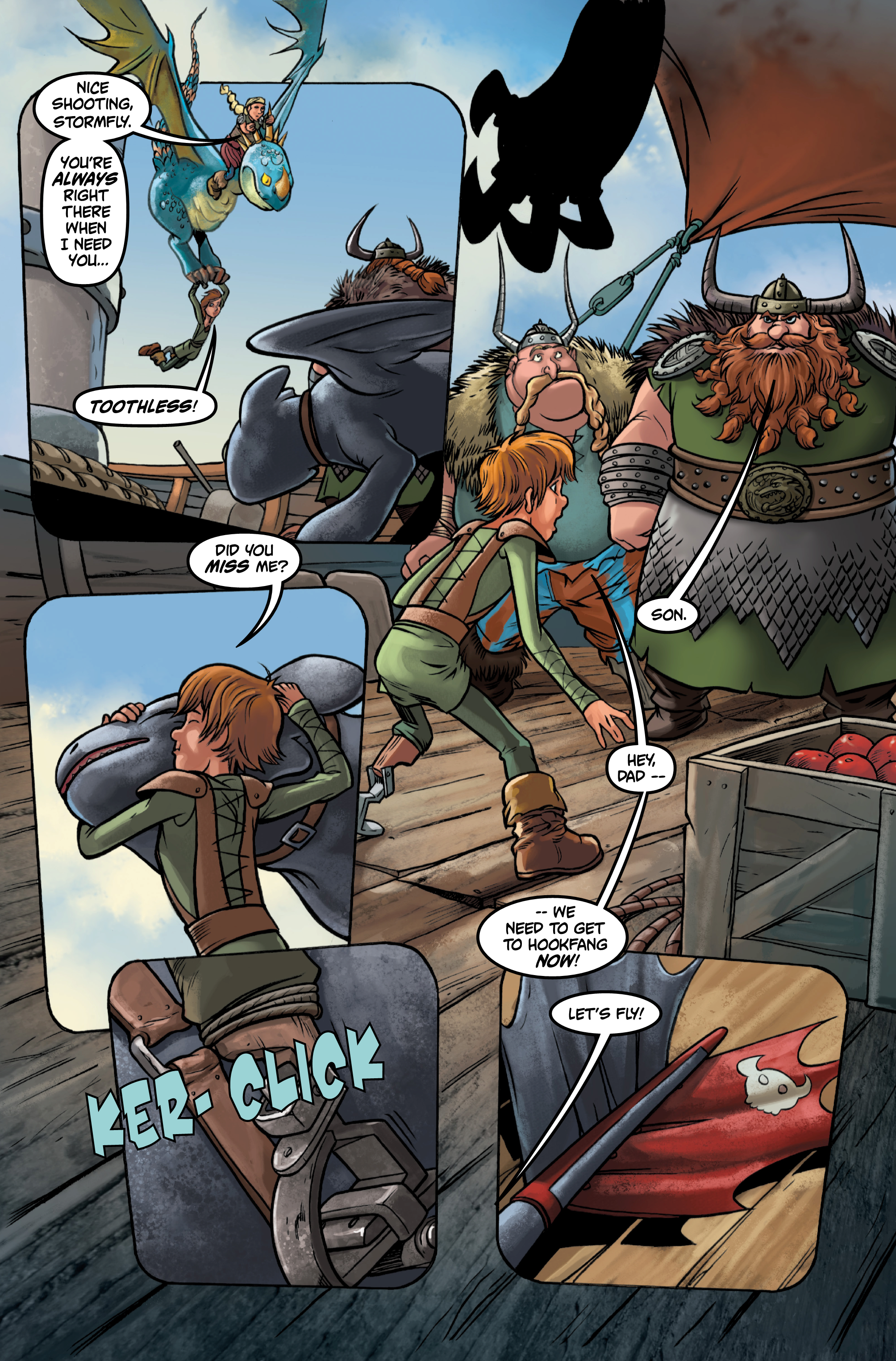 Read online Dragons Riders of Berk: Tales from Berk comic -  Issue # TPB - 48