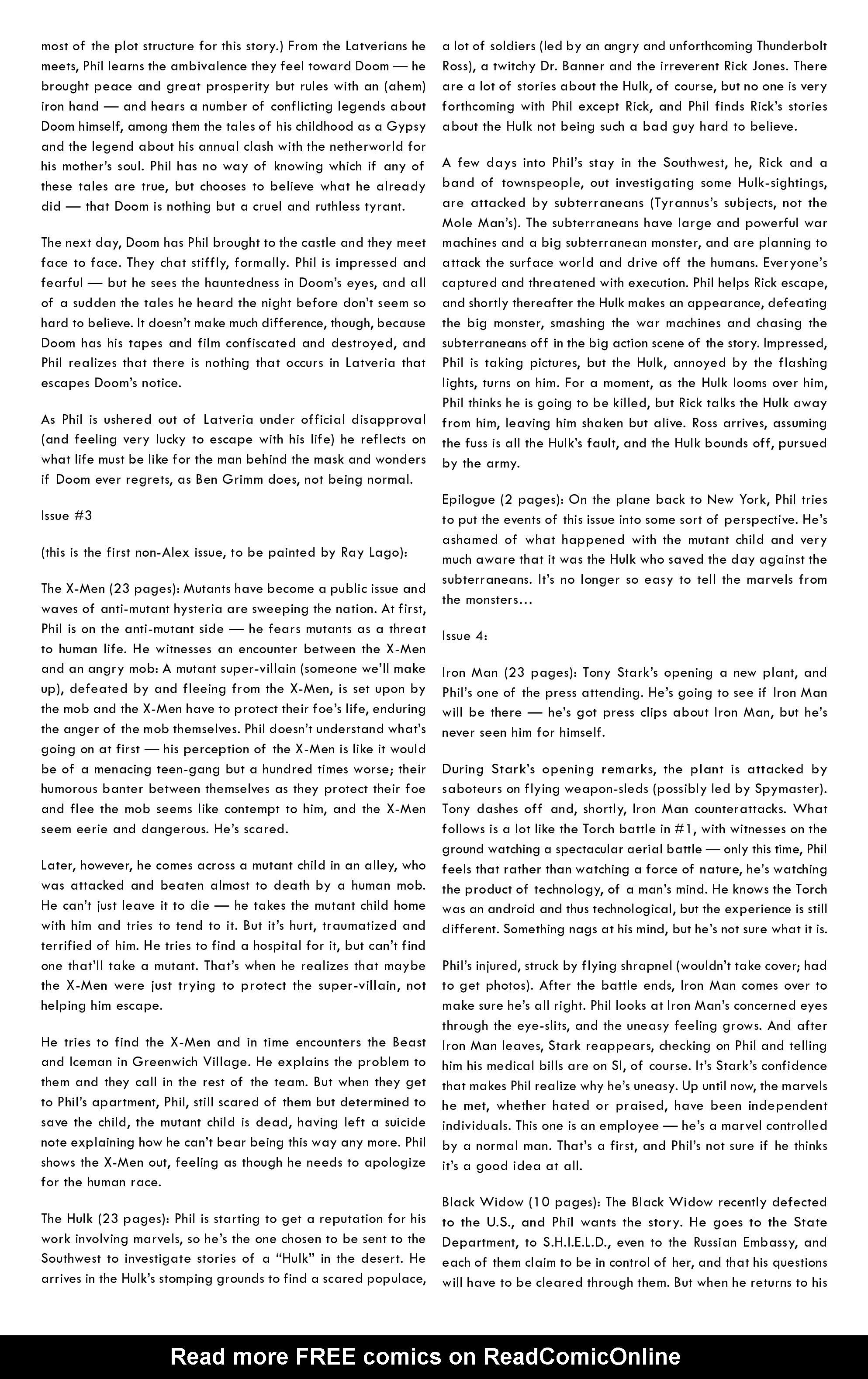 Read online Marvels Annotated comic -  Issue #2 - 65