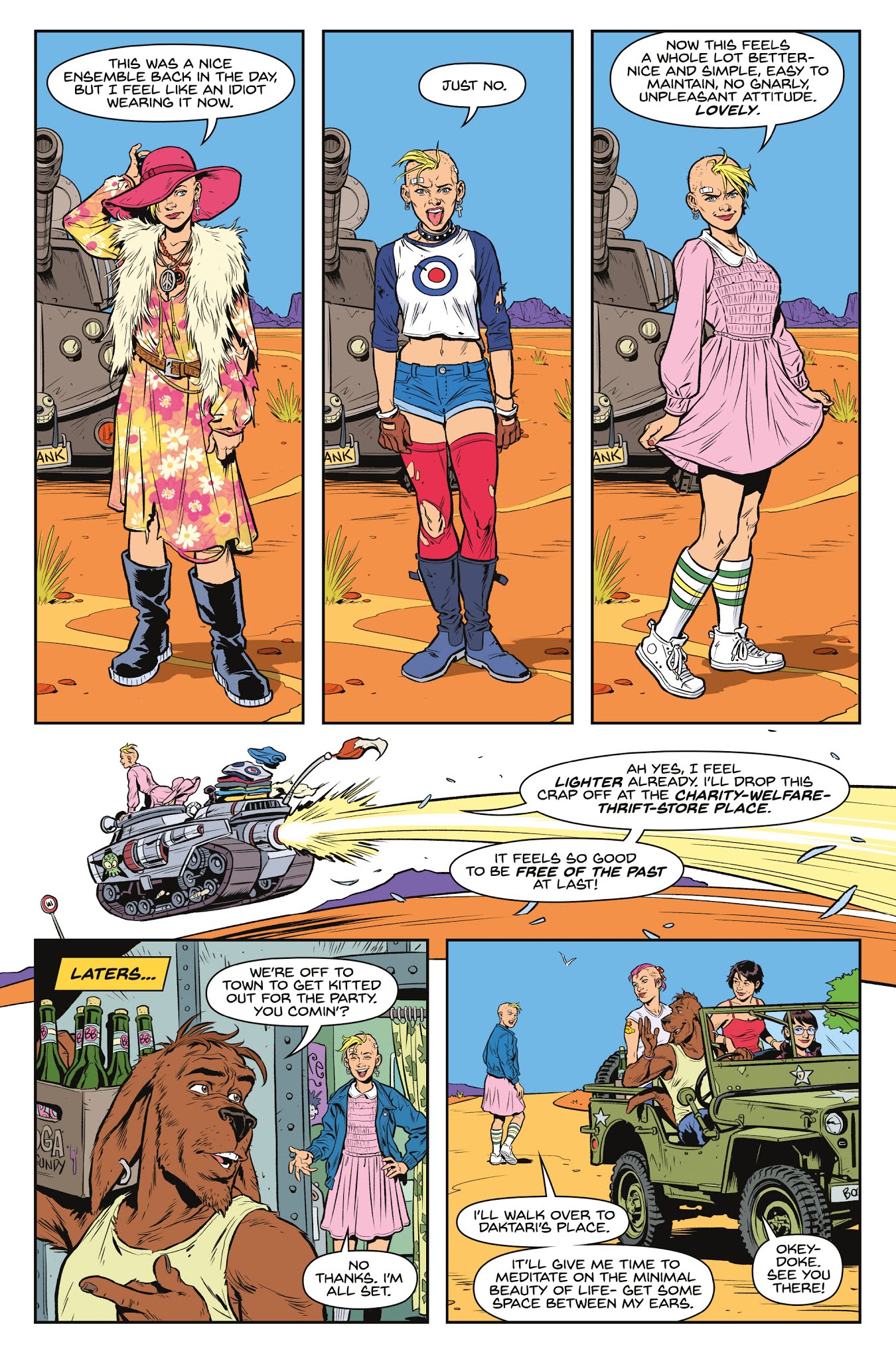 Read online Tank Girl: All Stars comic -  Issue #1 - 7