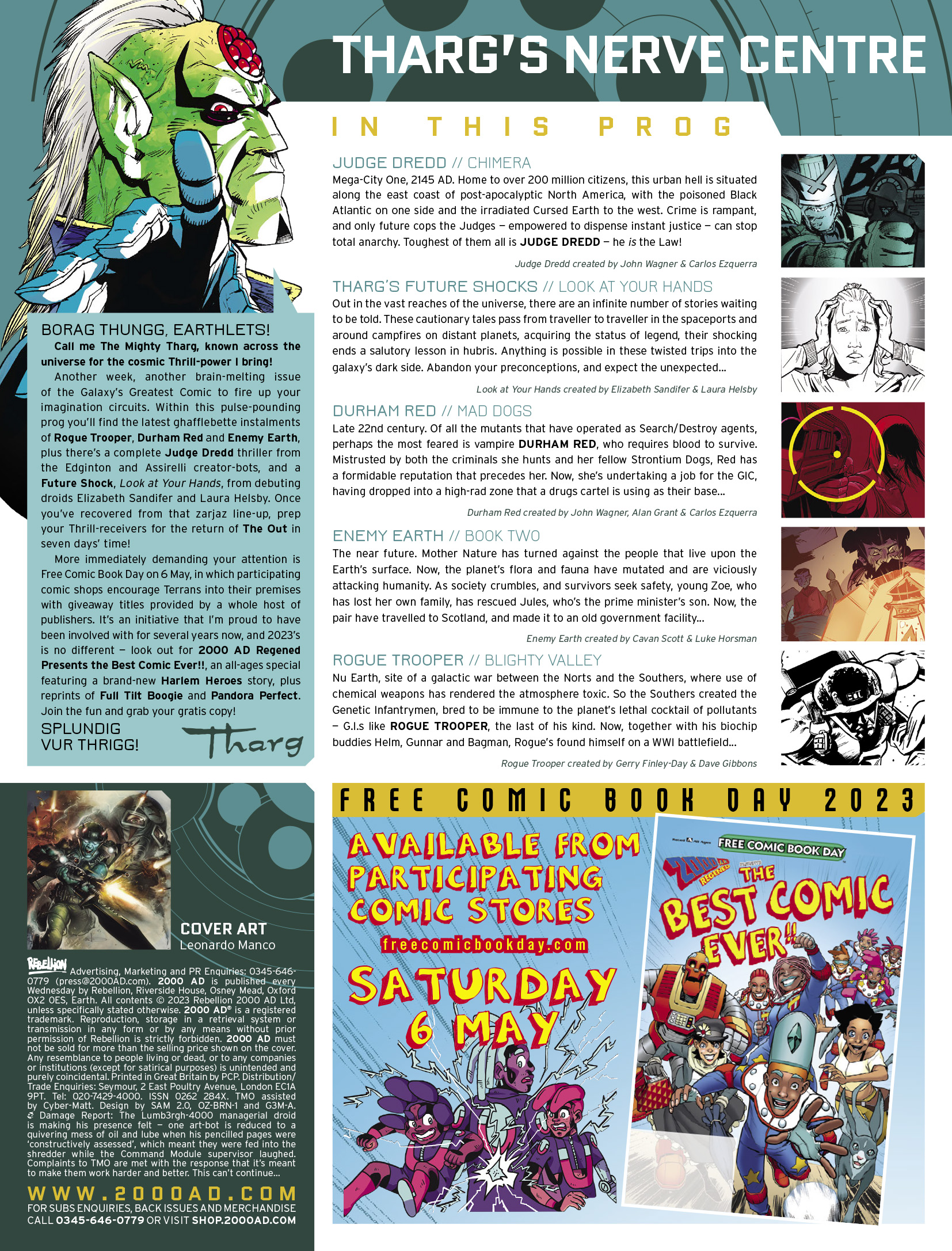 Read online 2000 AD comic -  Issue #2330 - 2
