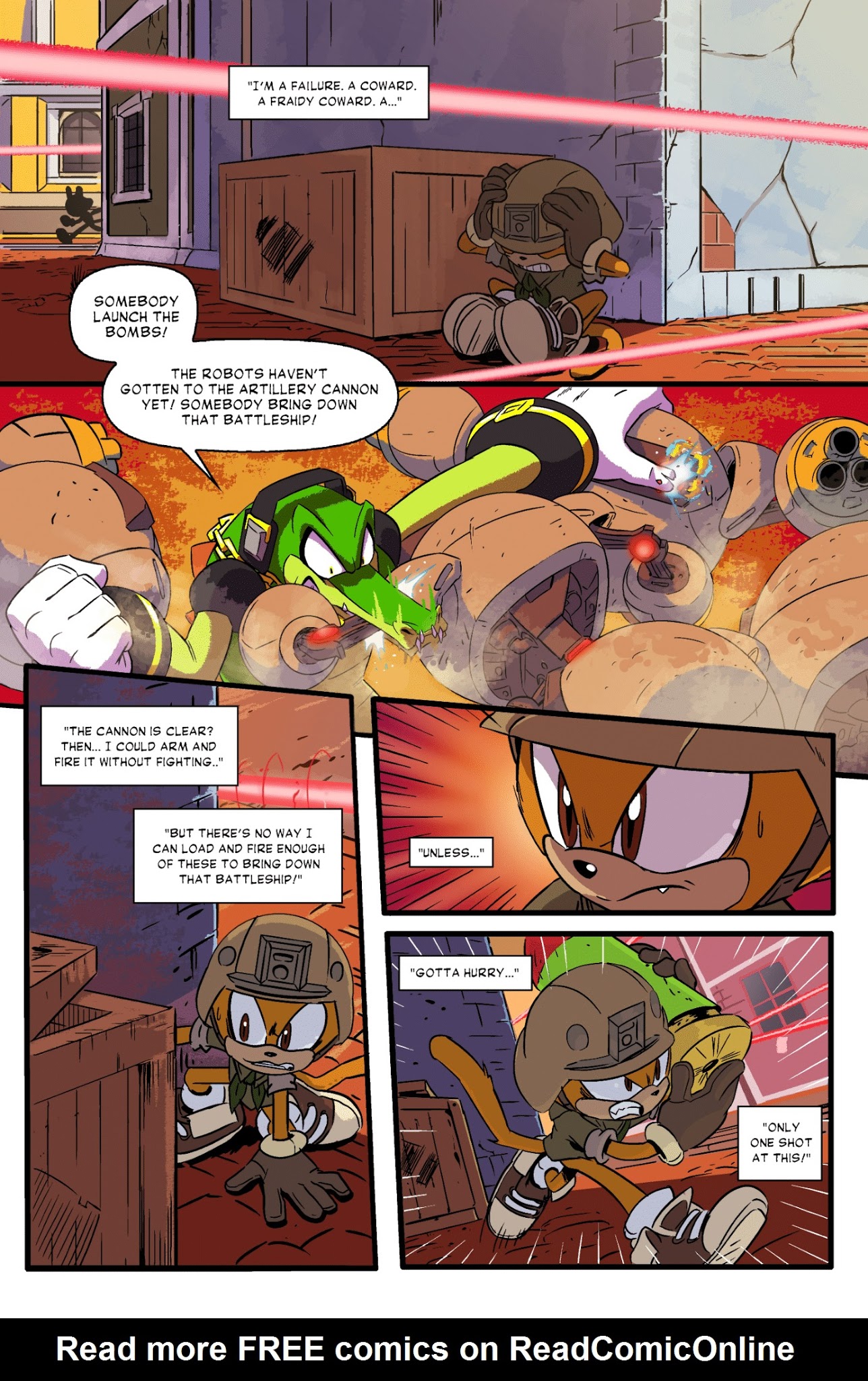 Read online Sonic Forces: Moment of Truth comic -  Issue #1 - 6