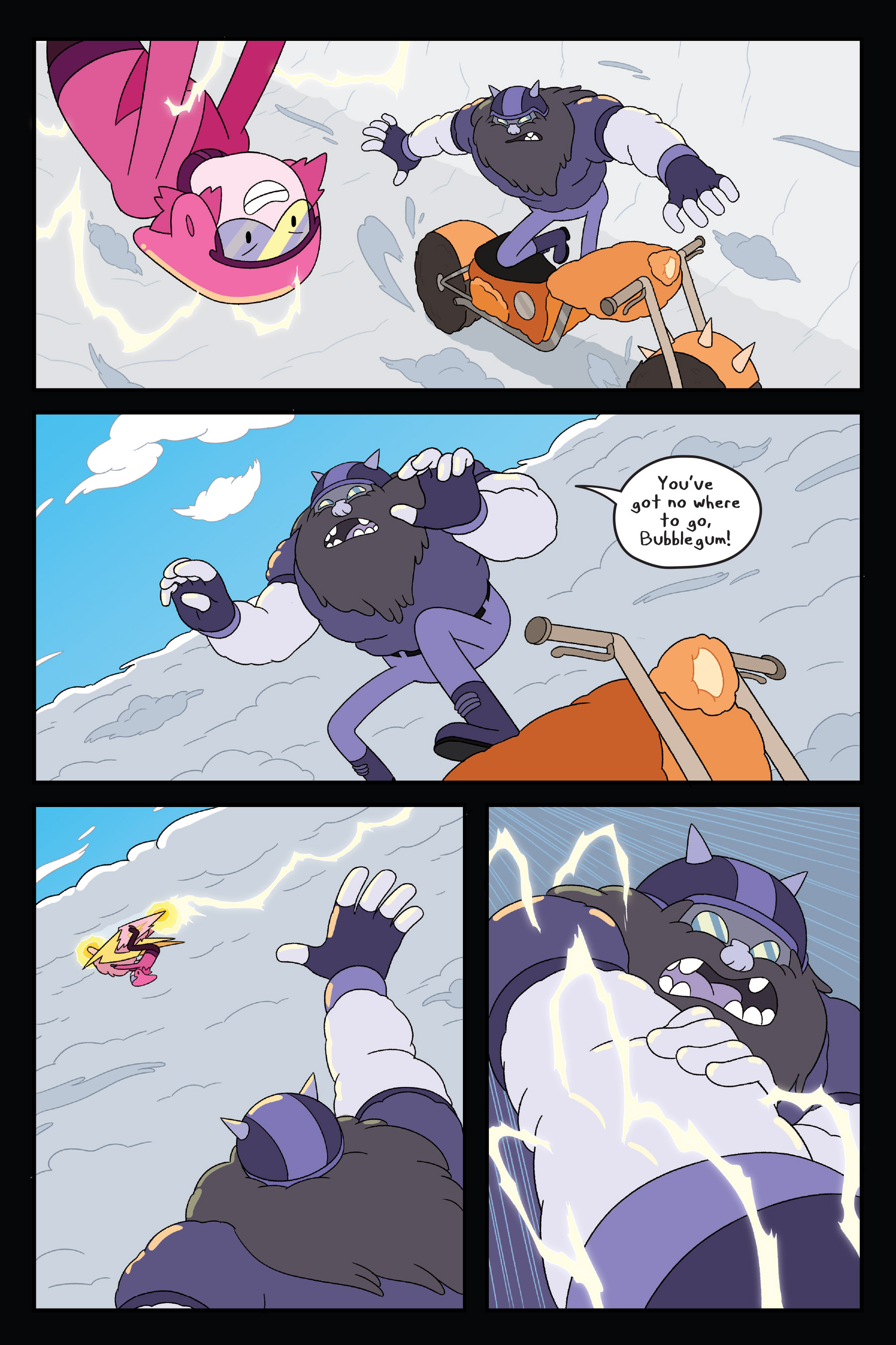 Read online Adventure Time: Thunder Road comic -  Issue # TPB - 96