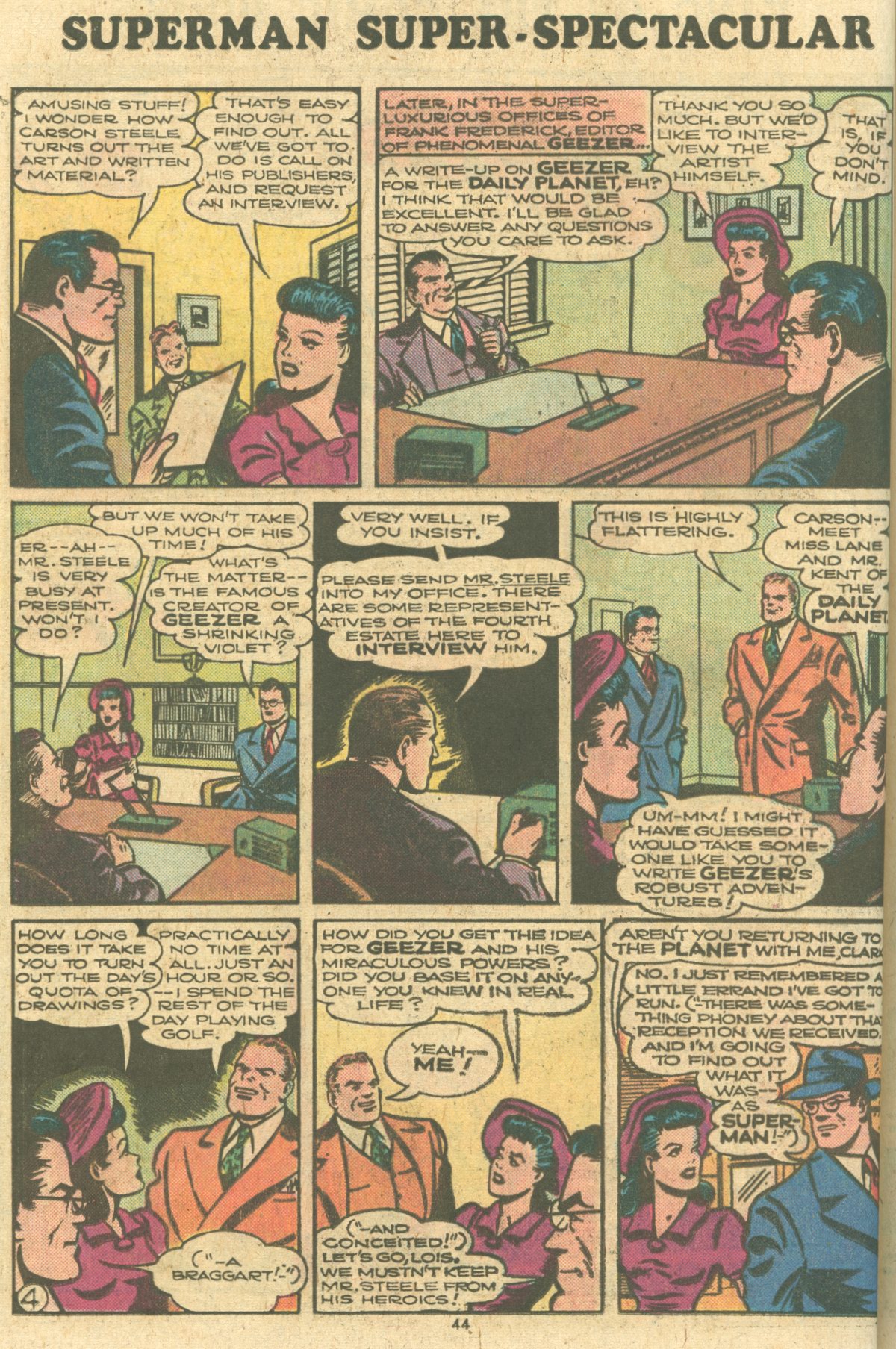 Read online Superman (1939) comic -  Issue #284 - 44