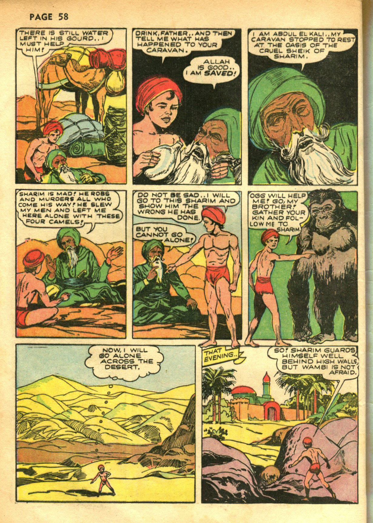 Read online Wambi Jungle Boy comic -  Issue #2 - 59