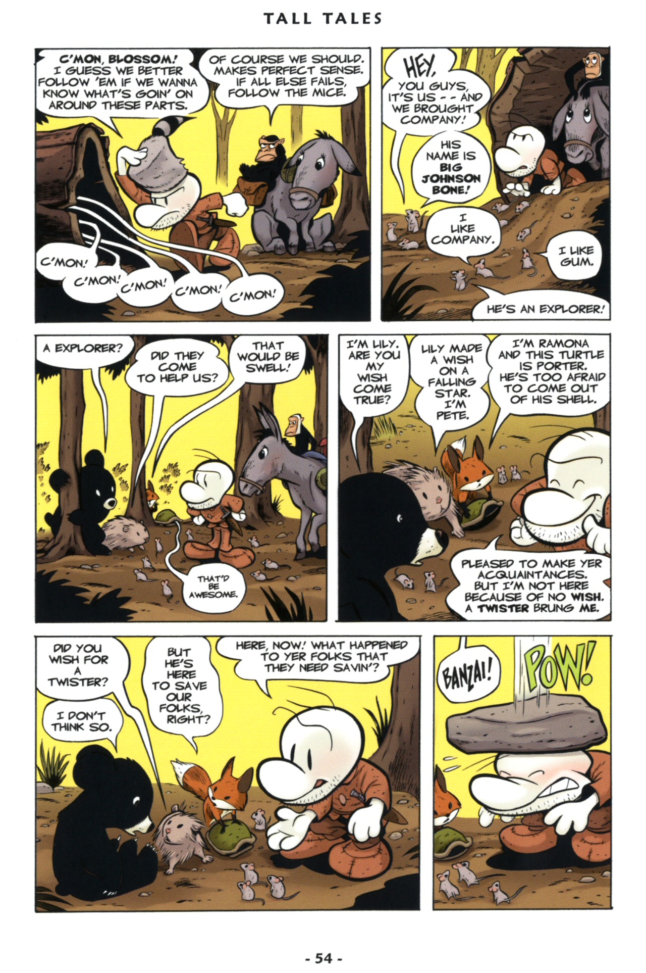 Read online Bone: Tall Tales comic -  Issue # TPB - 64