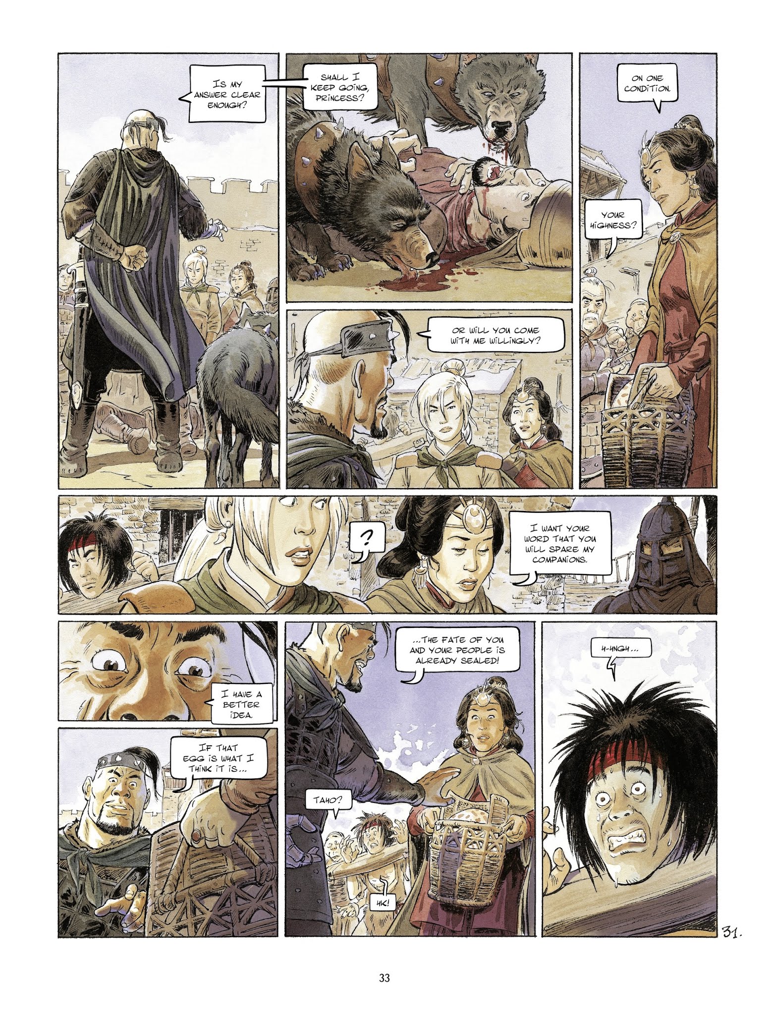 Read online White Claw comic -  Issue #1 - 33