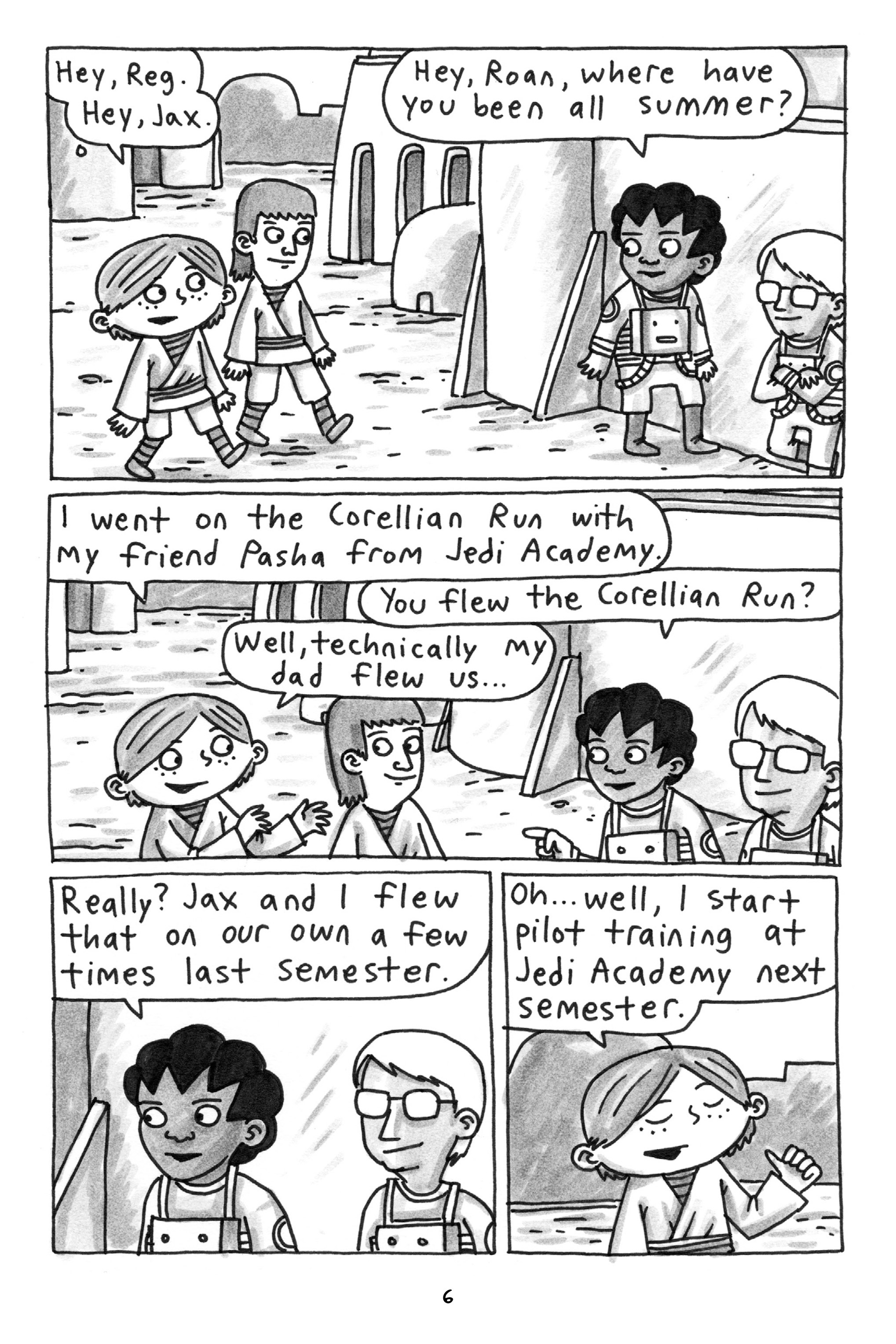 Read online Jedi Academy comic -  Issue # TPB 2 (Part 1) - 7