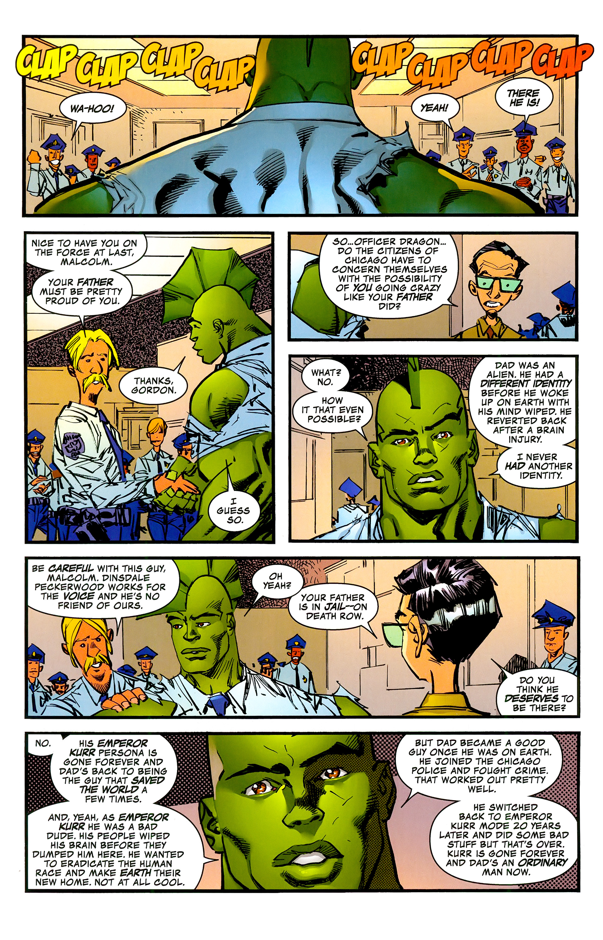 Read online Free Comic Book Day 2015 comic -  Issue # Savage Dragon Legacy - 10