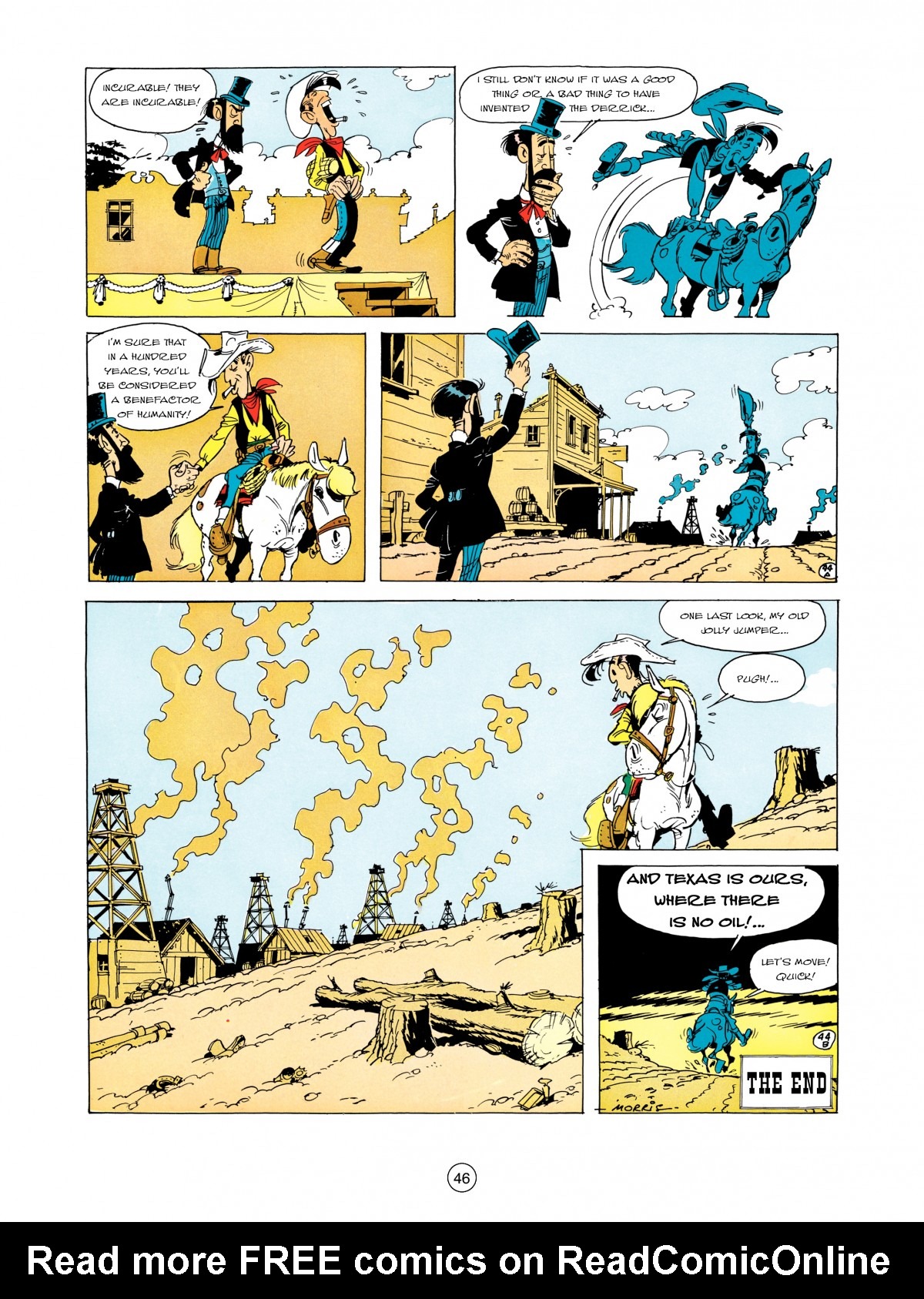 Read online A Lucky Luke Adventure comic -  Issue #5 - 48