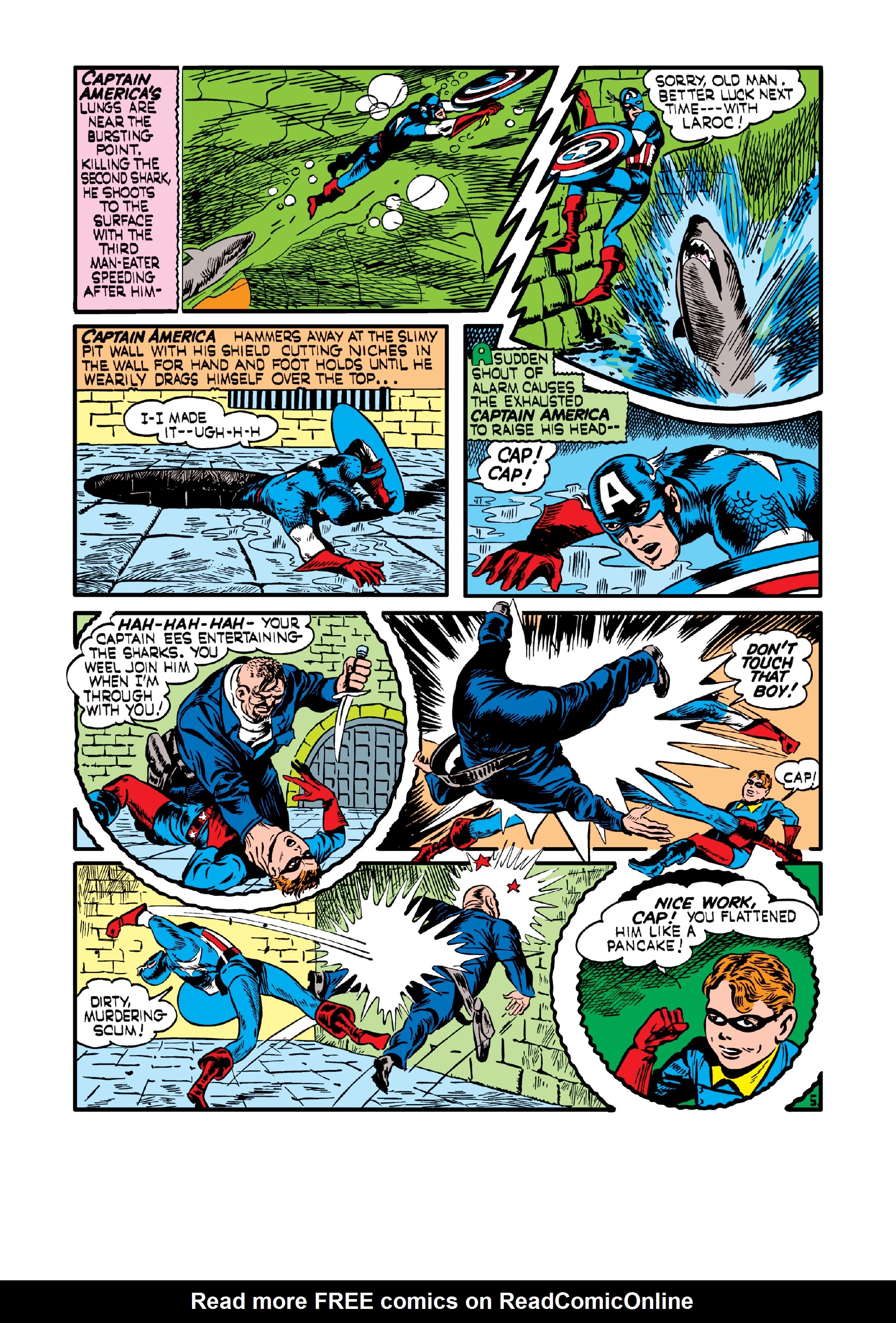 Read online Marvel Masterworks: Golden Age Captain America comic -  Issue # TPB 2 (Part 1) - 54