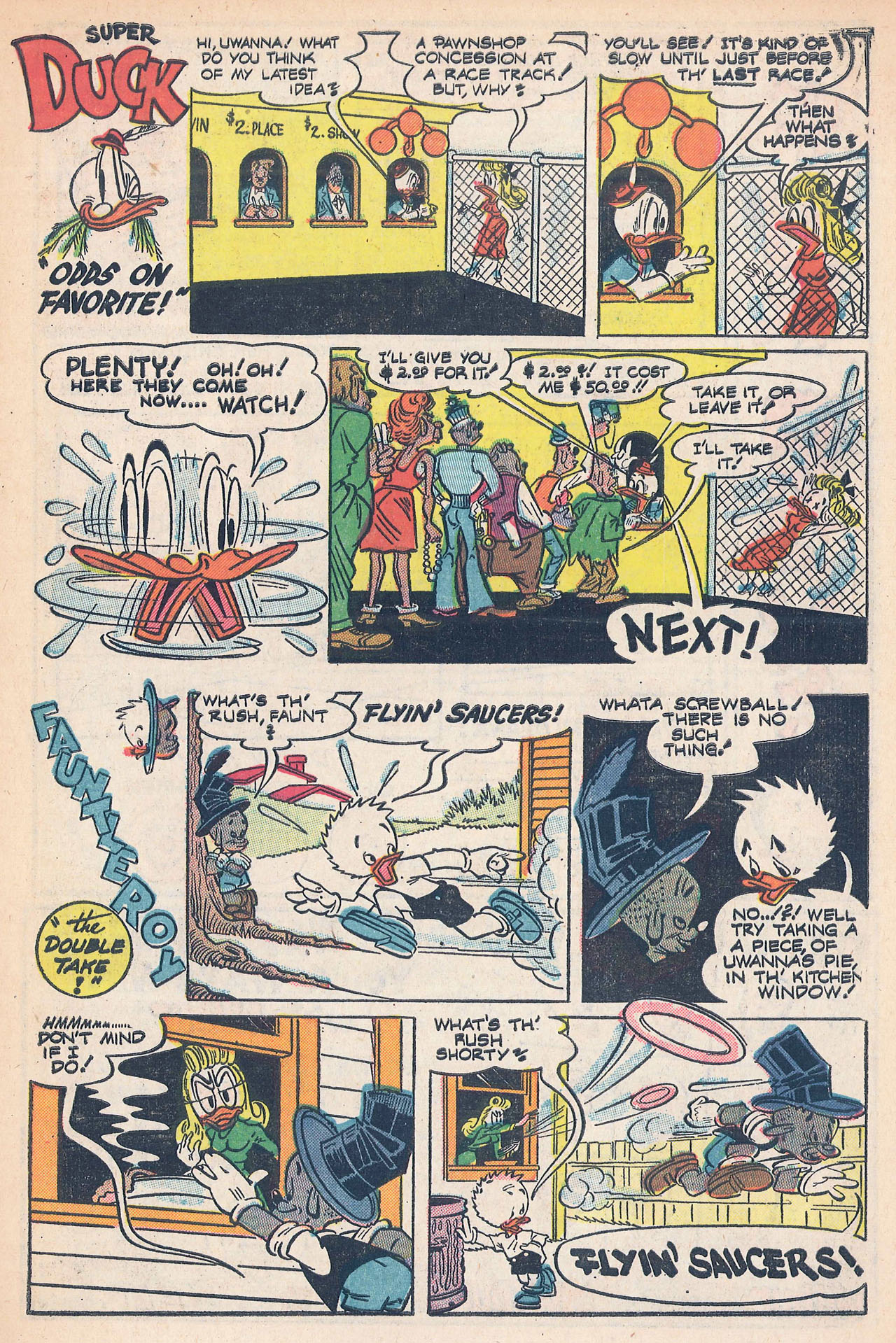Read online Super Duck Comics comic -  Issue #56 - 7