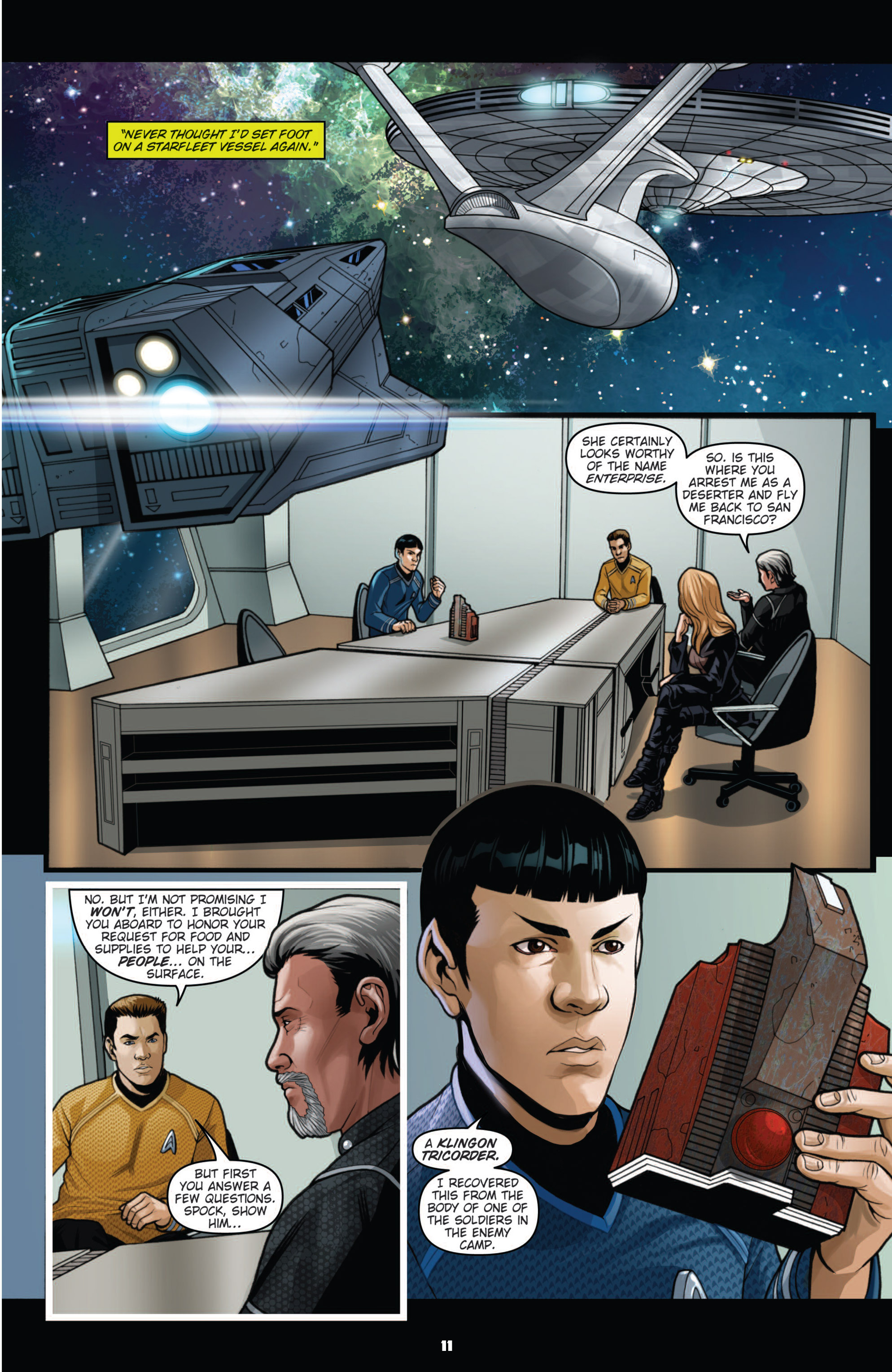 Read online Star Trek: Countdown To Darkness comic -  Issue #3 - 14