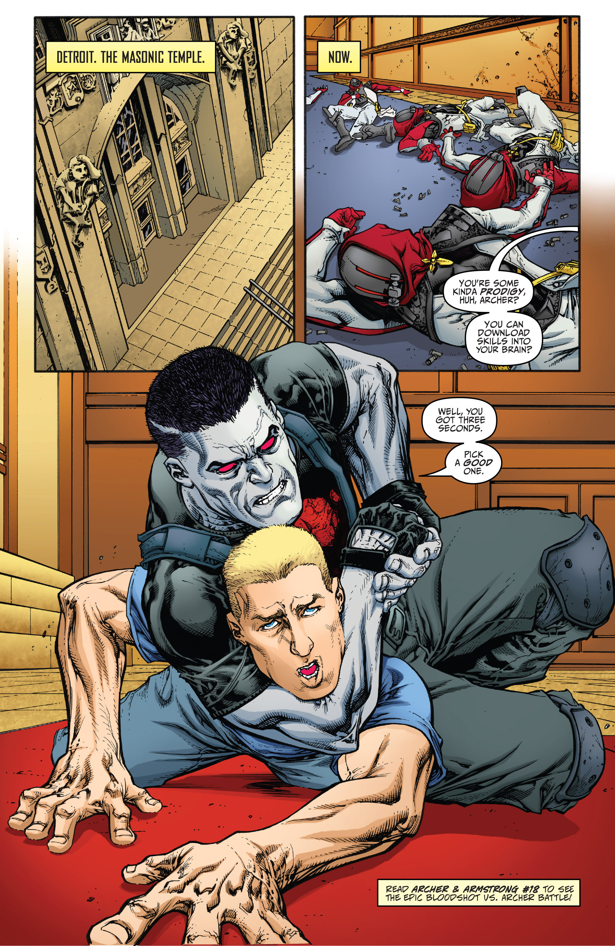 Read online Bloodshot and H.A.R.D.Corps comic -  Issue #20 - 4