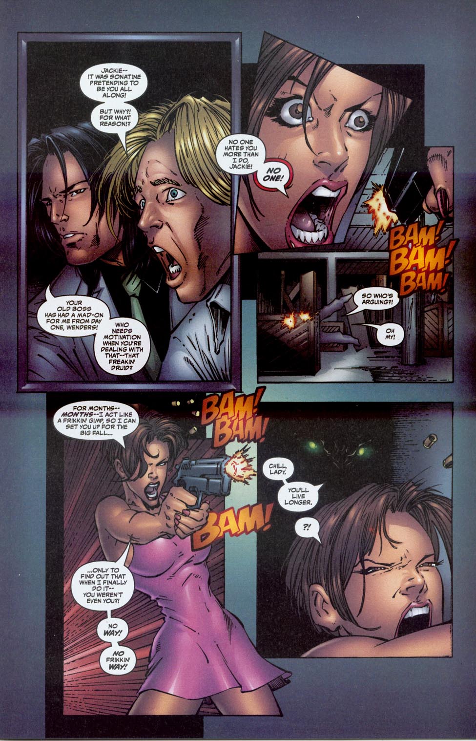 Read online The Darkness (1996) comic -  Issue #25 - 26