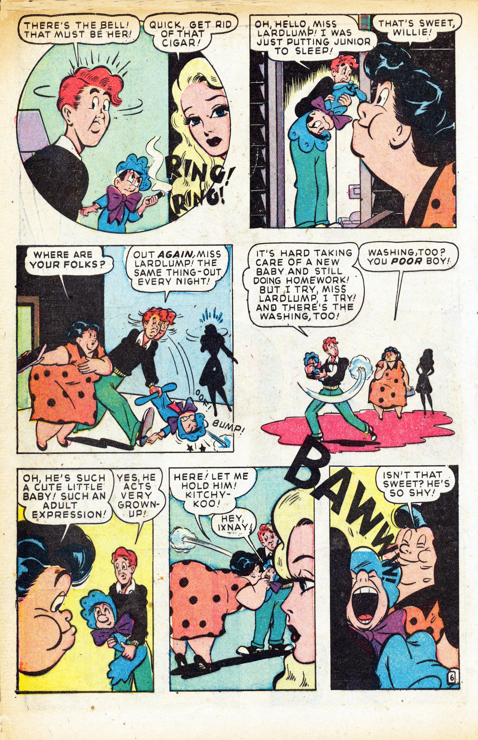 Read online Willie Comics (1946) comic -  Issue #16 - 8