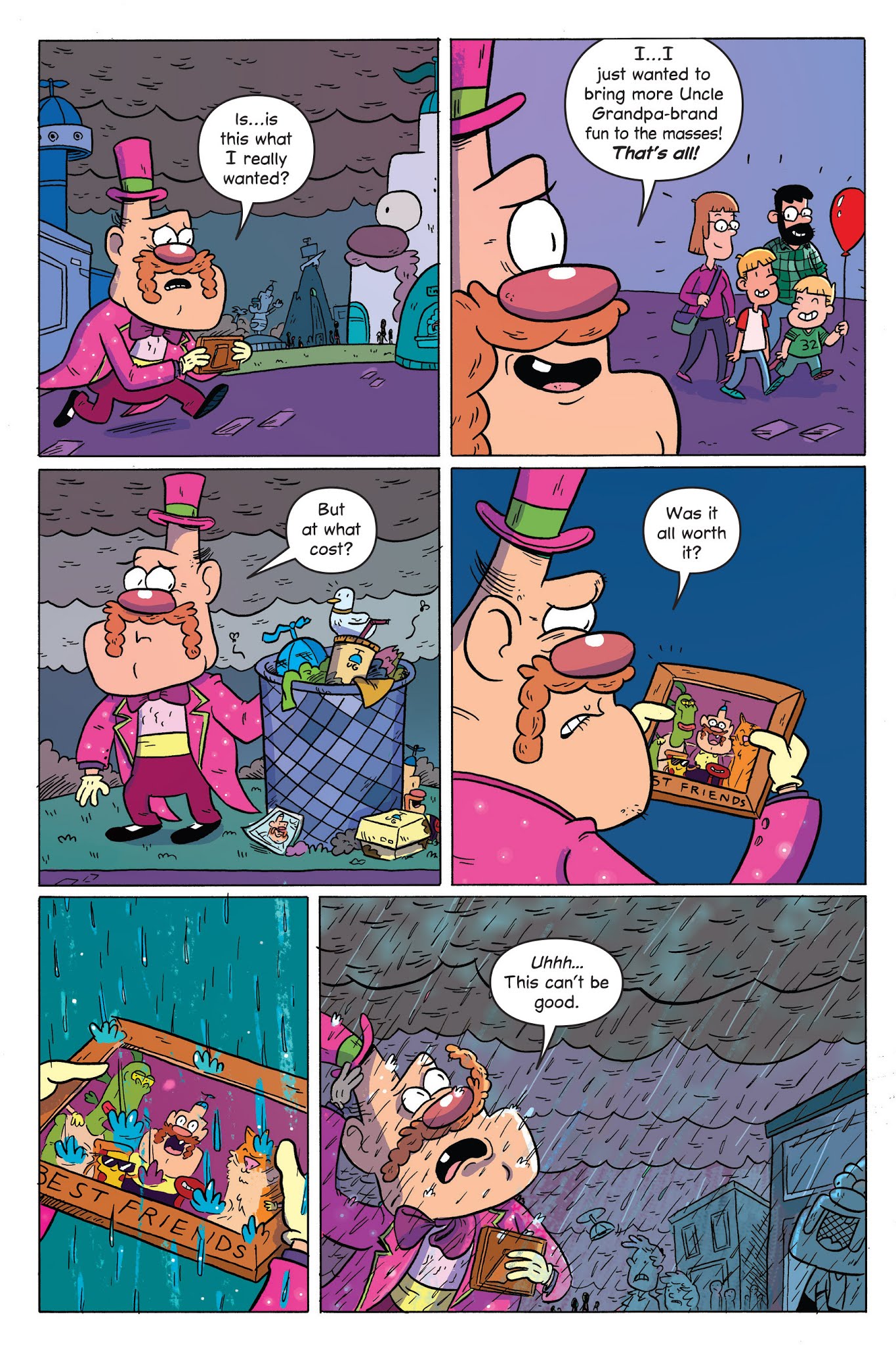 Read online Uncle Grandpa in Uncle Grandpaland comic -  Issue # TPB - 58