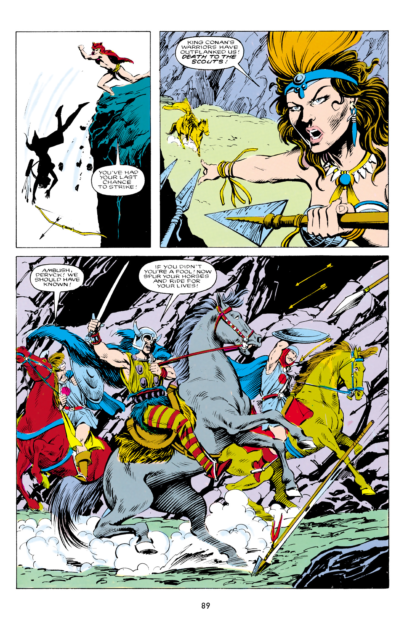 Read online The Chronicles of King Conan comic -  Issue # TPB 8 (Part 1) - 88