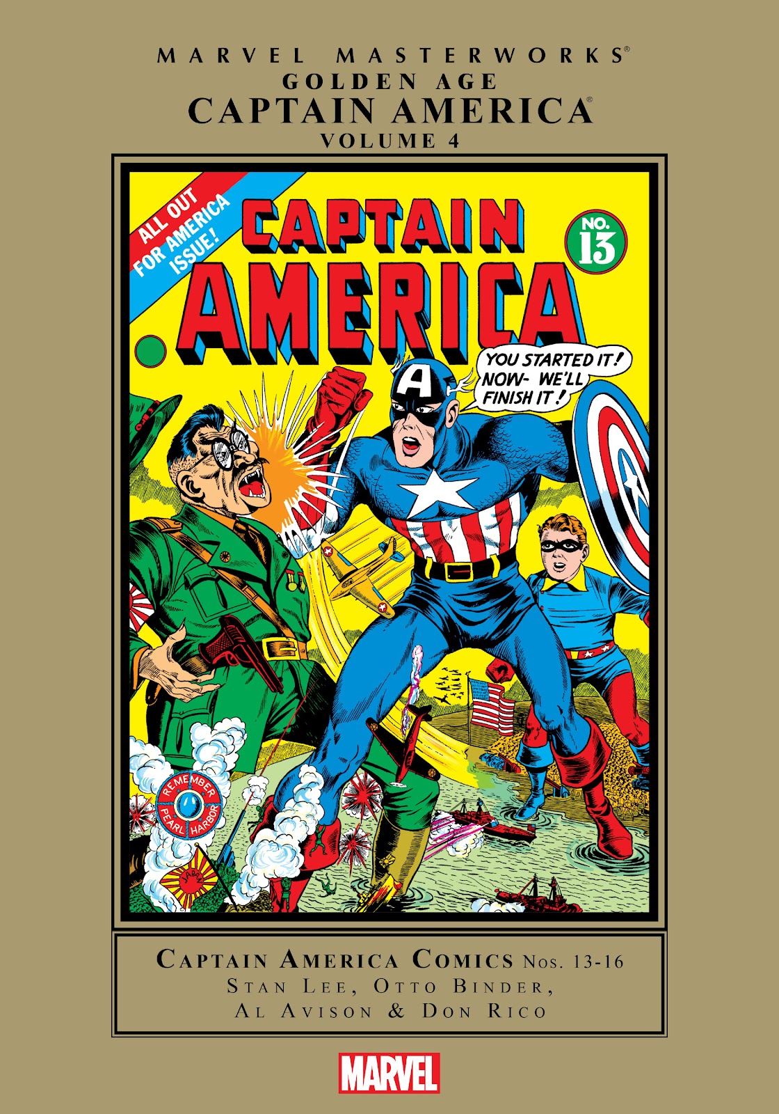 Marvel Masterworks: Golden Age Captain America issue TPB 4 (Part 1) - Page 1