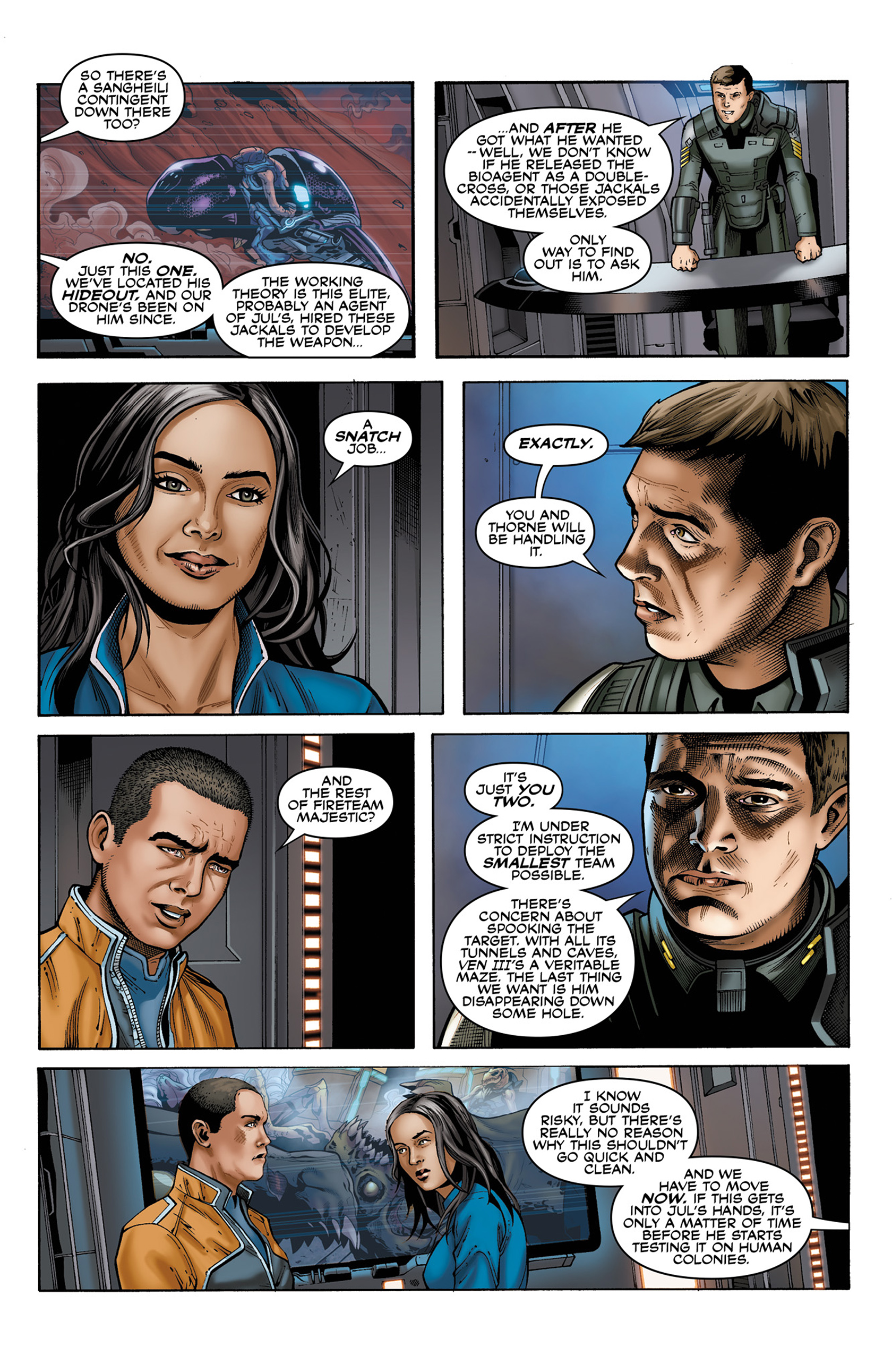 Read online Halo: Escalation comic -  Issue #11 - 7