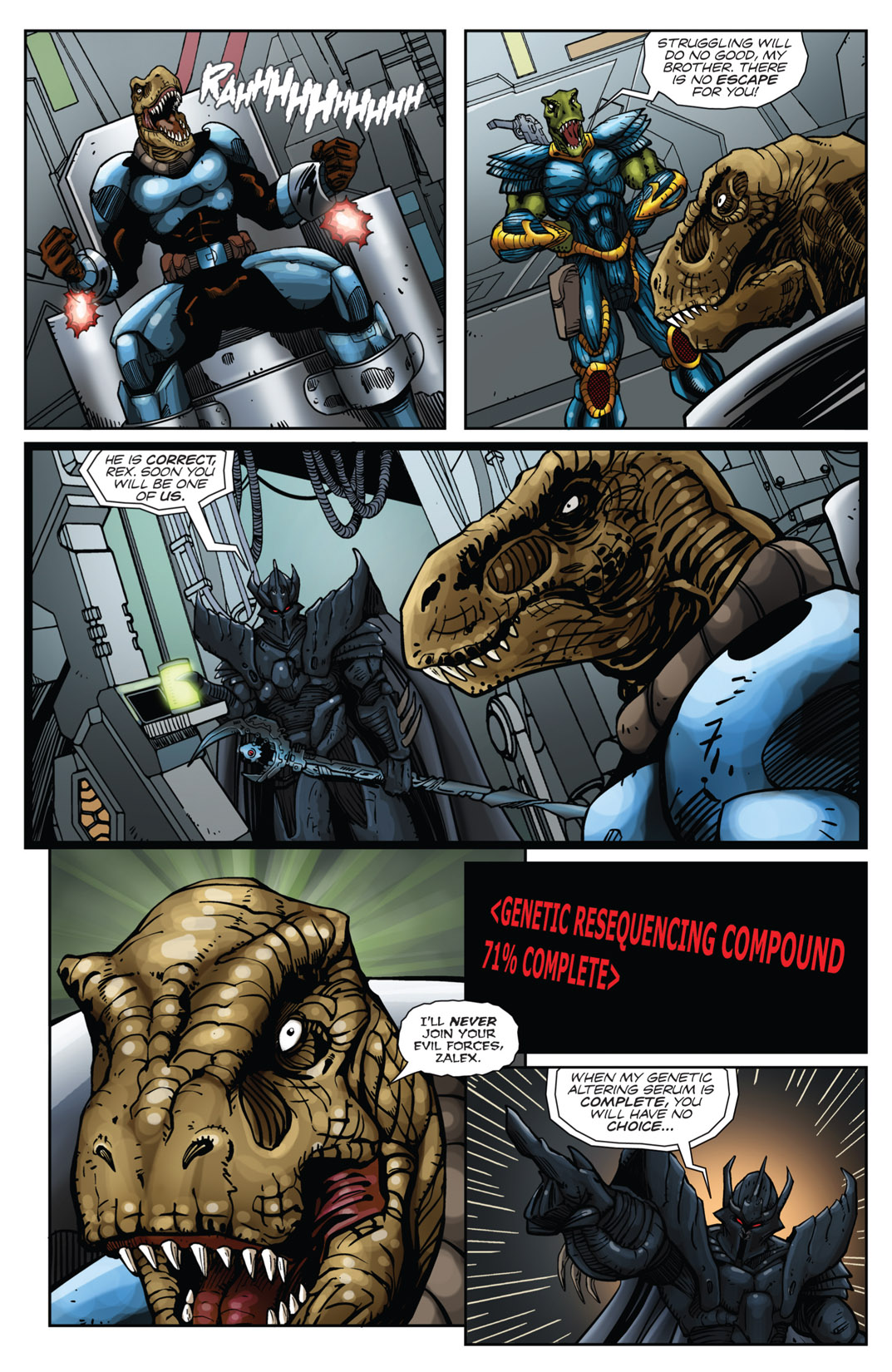 Read online Jurassic StrikeForce 5 comic -  Issue # _TPB - 96