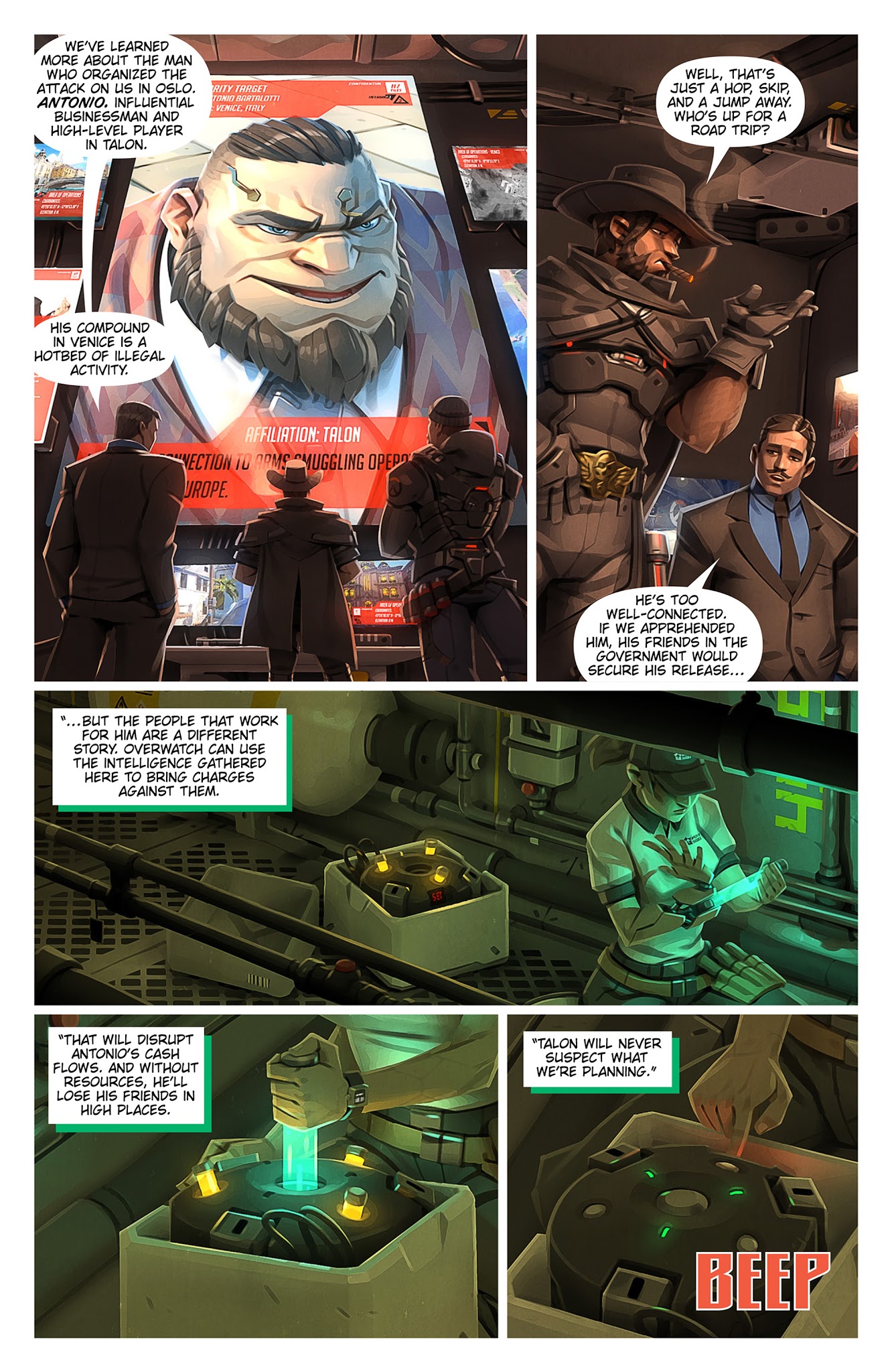 Read online Overwatch comic -  Issue #16 - 4