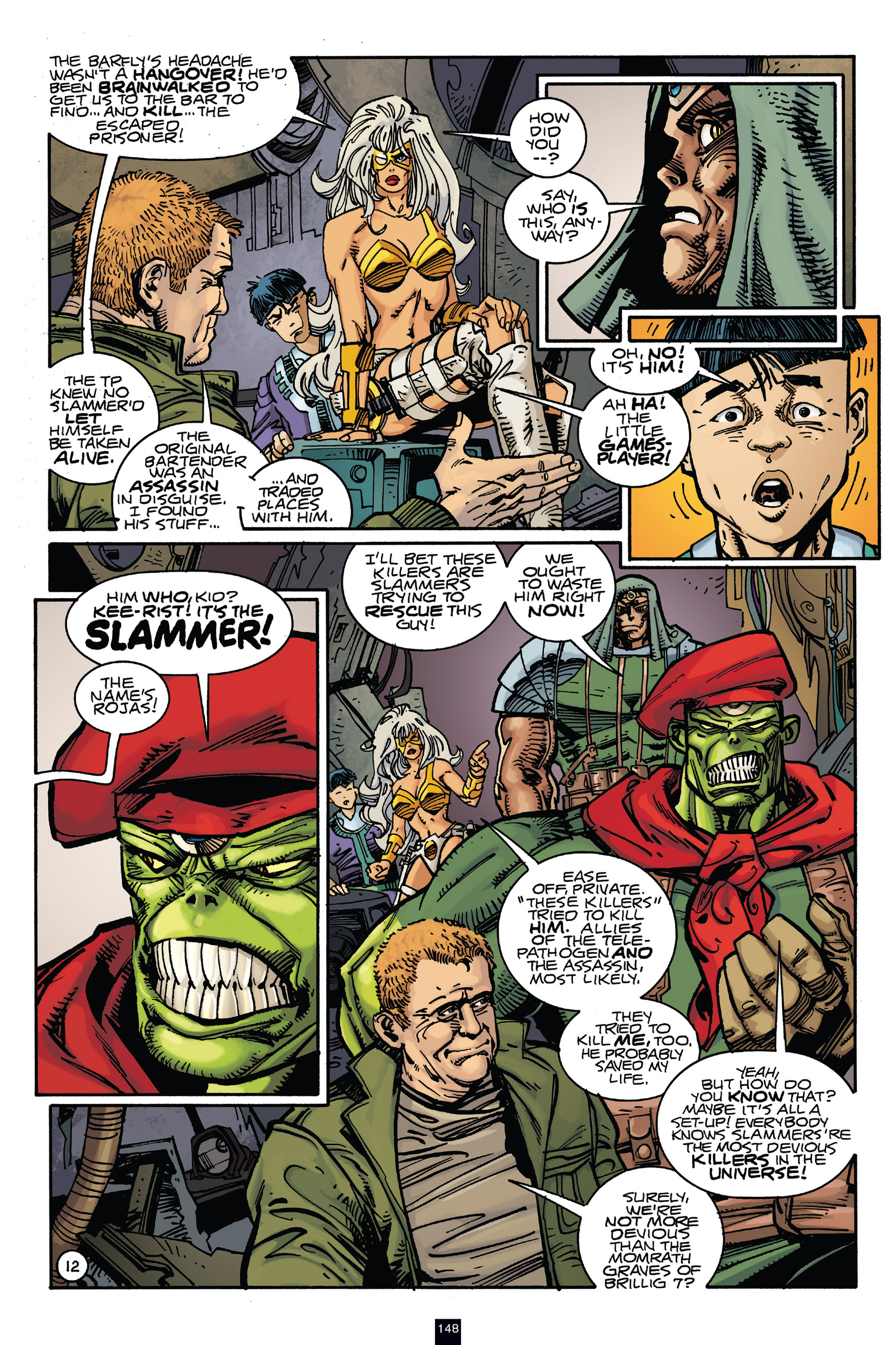 Read online Star Slammers, The Complete Collection comic -  Issue # TPB - 144