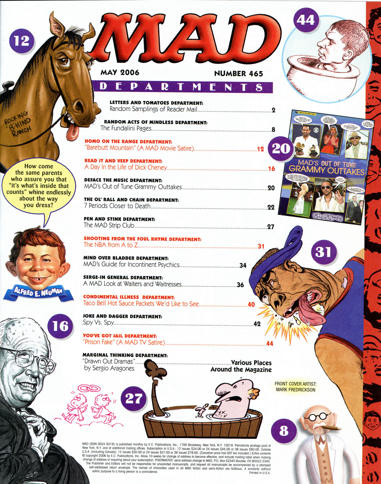 Read online MAD comic -  Issue #465 - 2