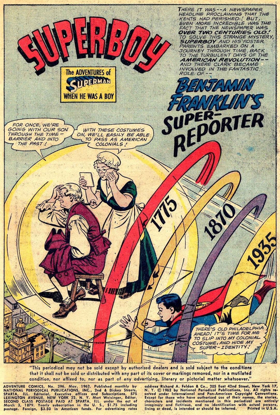 Adventure Comics (1938) issue 296 - Page 3