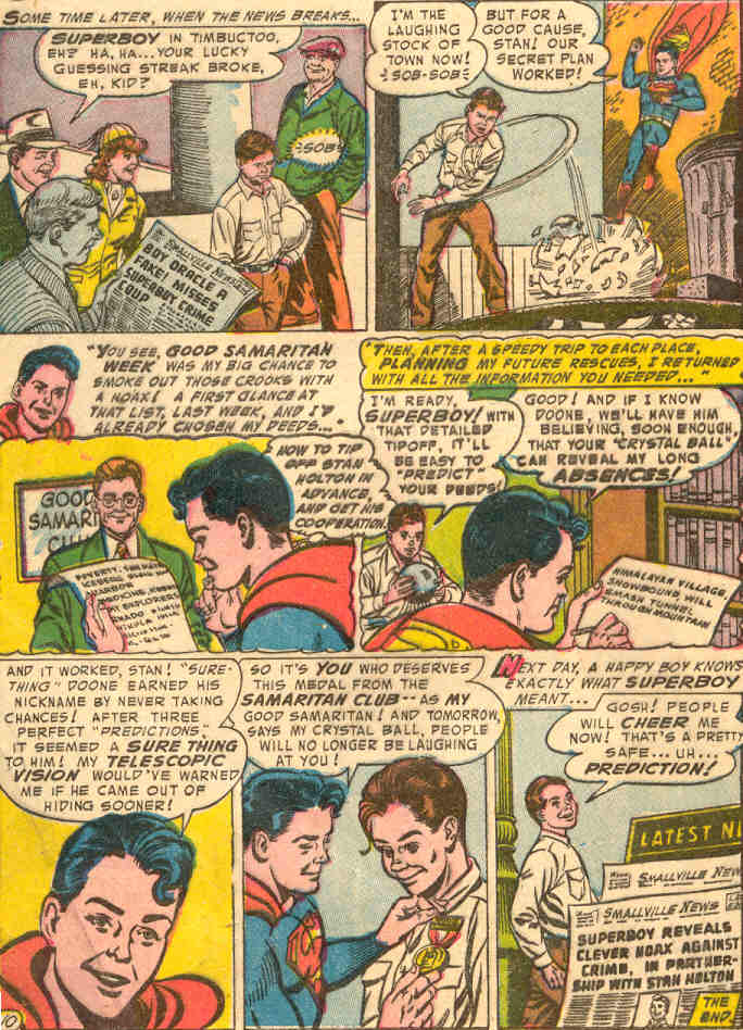 Read online Superboy (1949) comic -  Issue #35 - 35