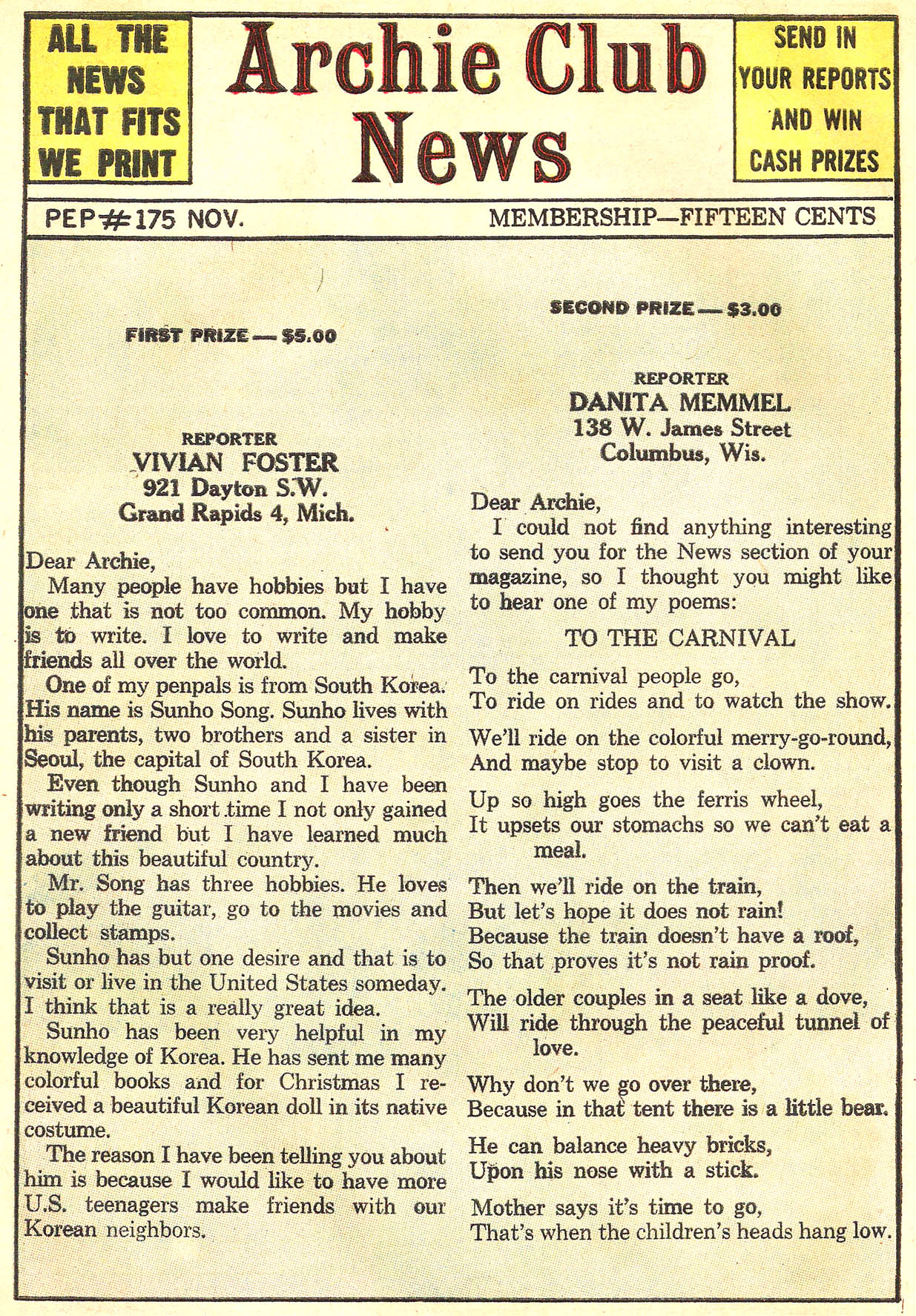 Read online Pep Comics comic -  Issue #175 - 26