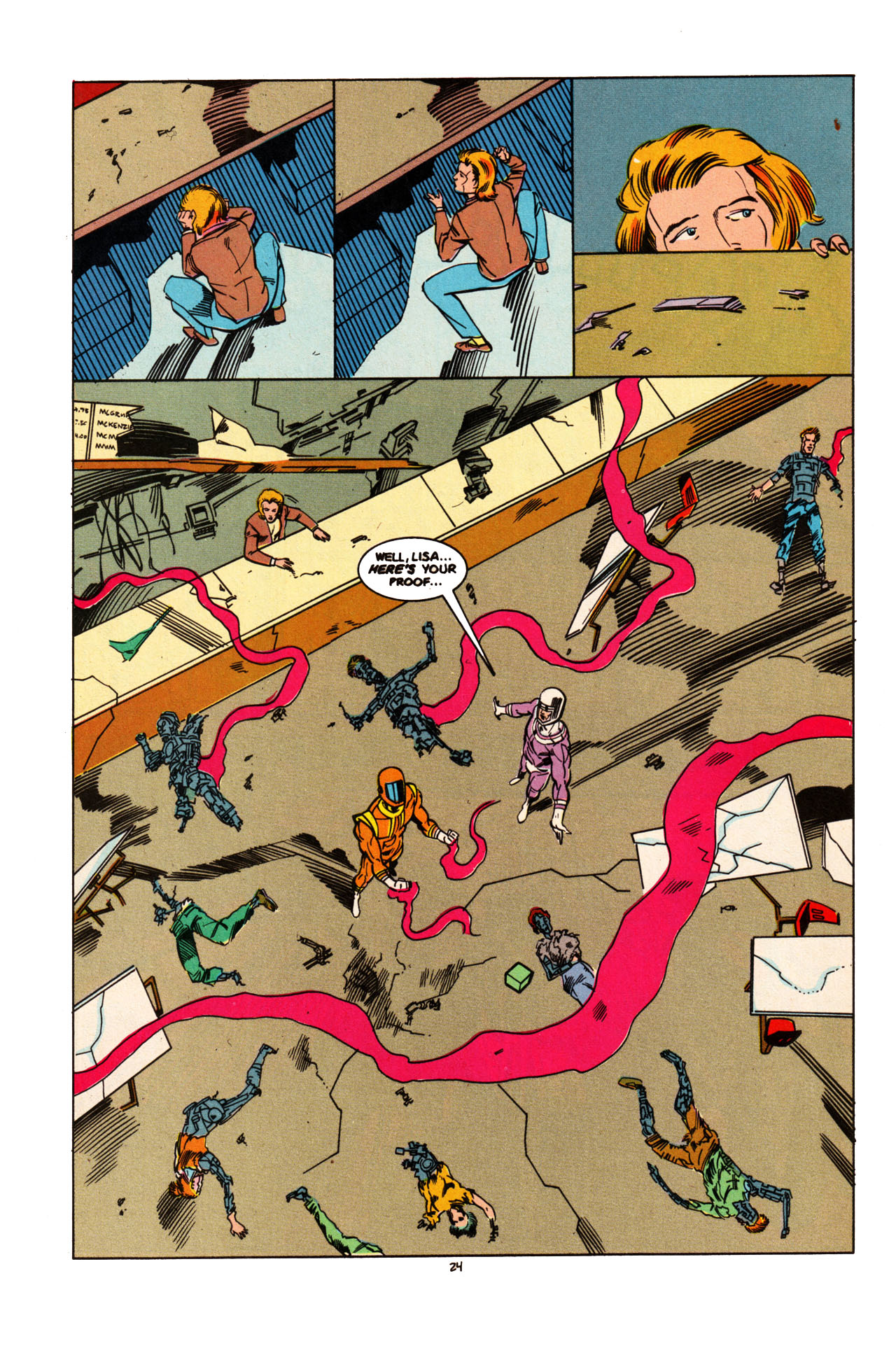 Read online Next Man comic -  Issue #4 - 31