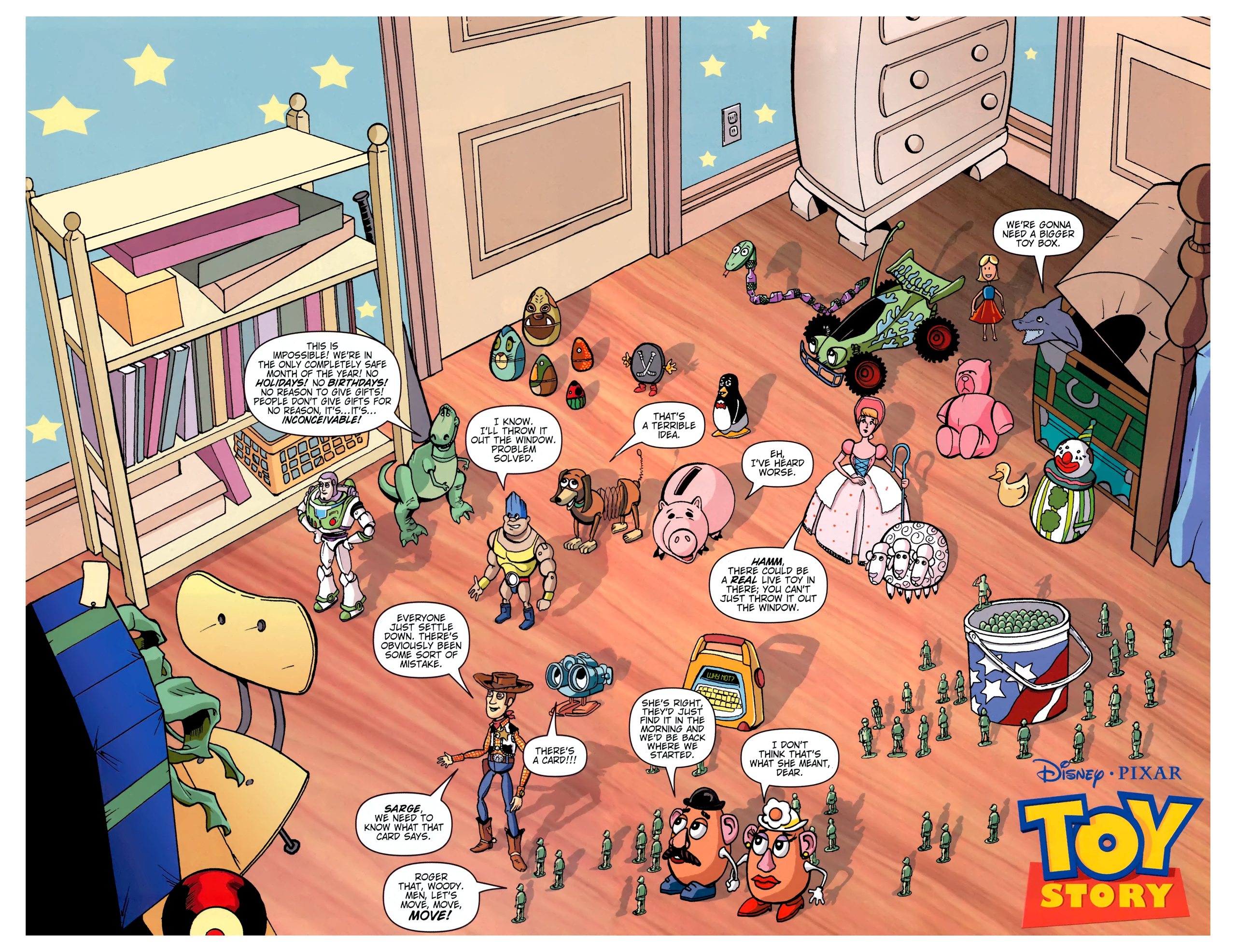 Read online Toy Story (2009) comic -  Issue #0 - 4