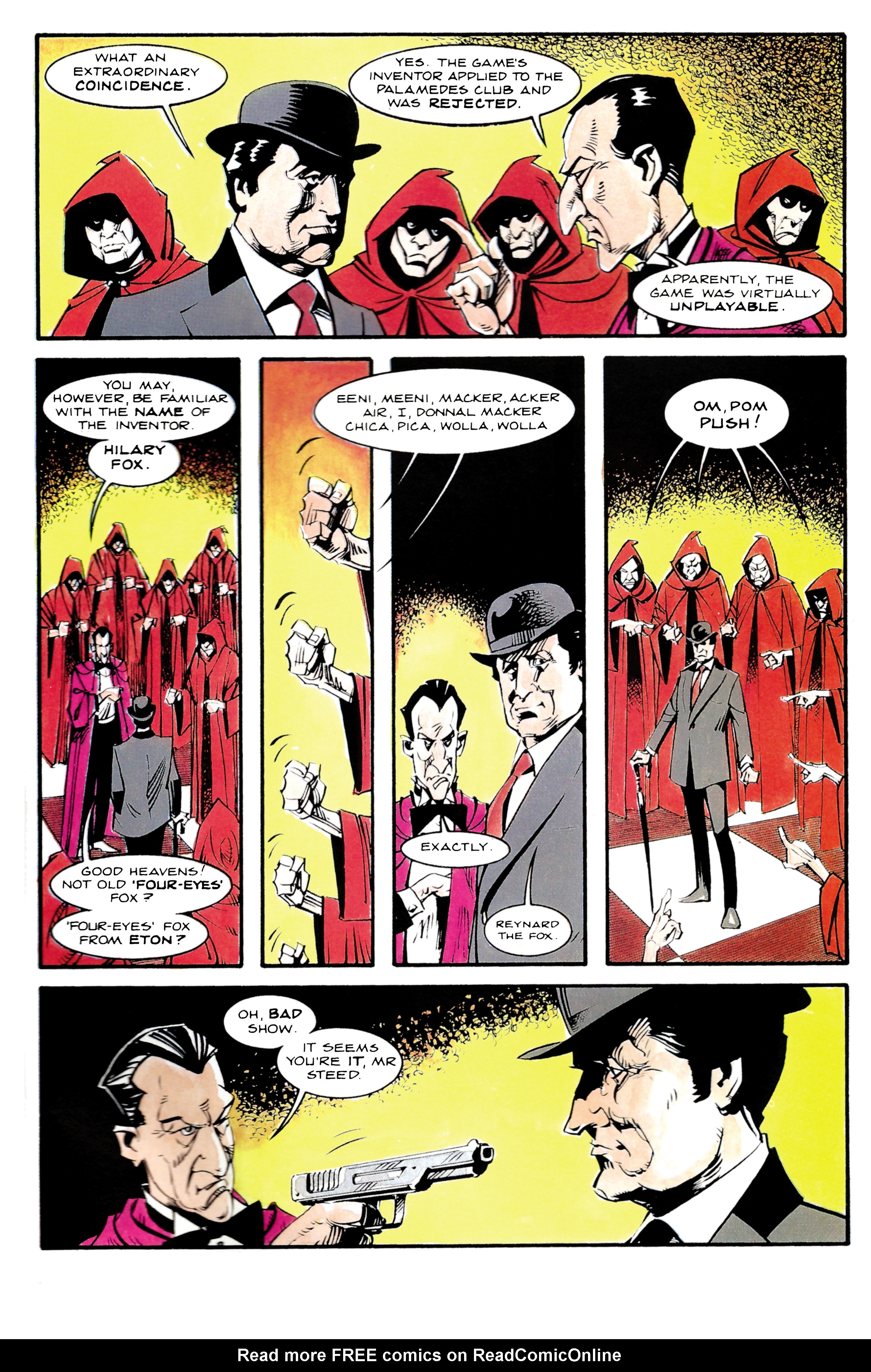 Read online Steed & Mrs. Peel: Golden Game comic -  Issue # Full - 63