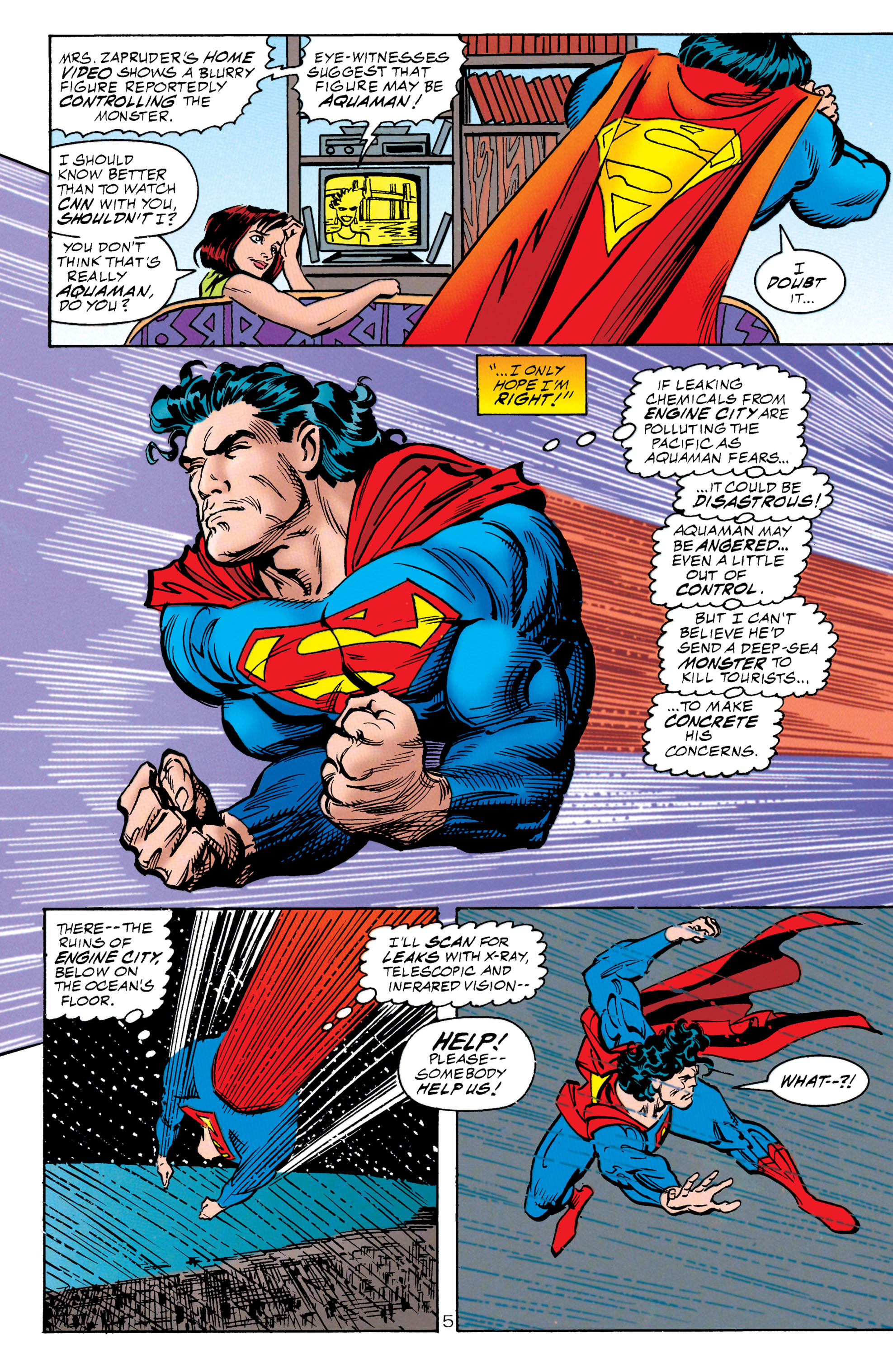 Read online Superman: The Man of Steel (1991) comic -  Issue #48 - 5